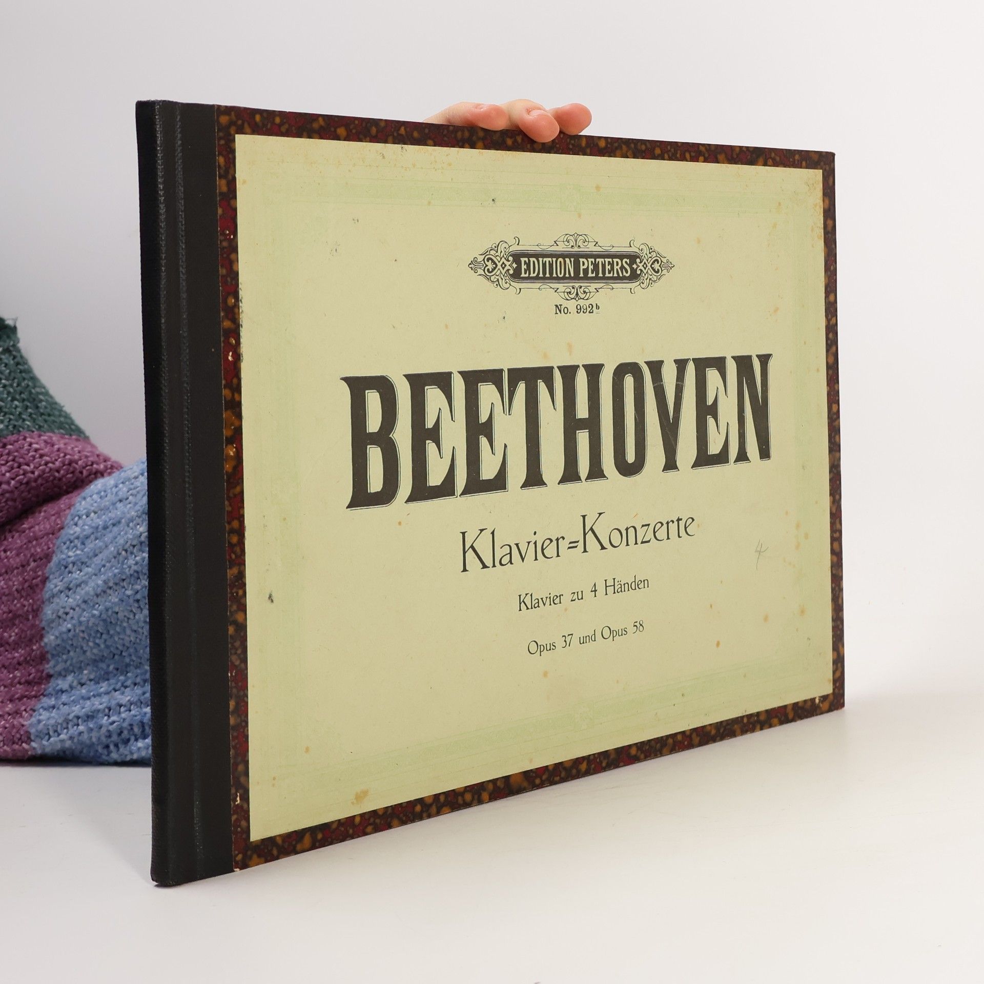 Konzerte von L. van Beethoven für Pianoforte zu vier Händen arrangiert