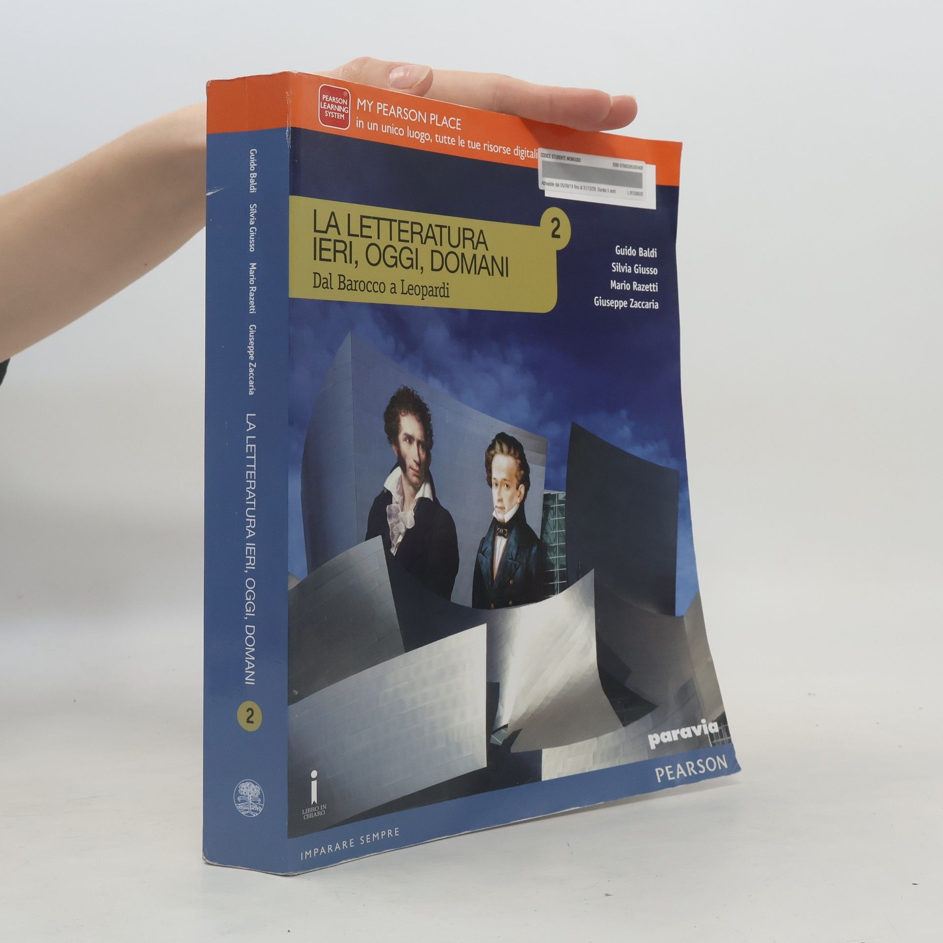Guido Baldi La letteratura ieri, oggi, domani 2