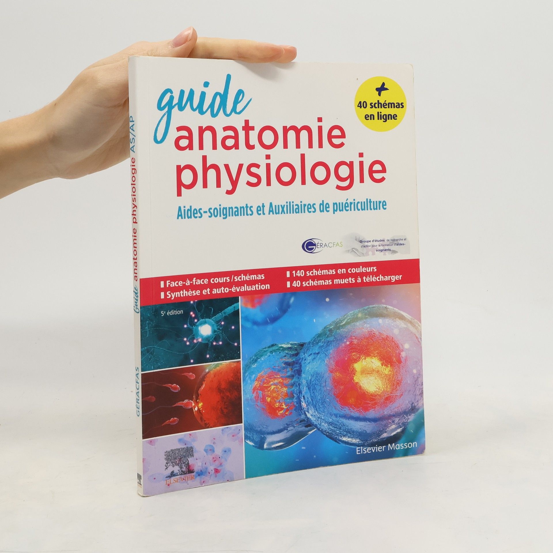 Emmanuelle Crespin Guide anatomie et physiologie pour les AS et AP