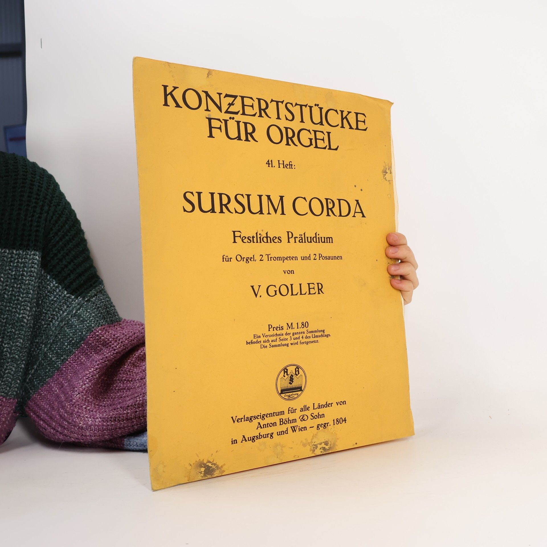 V. Goller  Konzertstücke für Orgel Heft 41. Zwei festliche Tonstücke