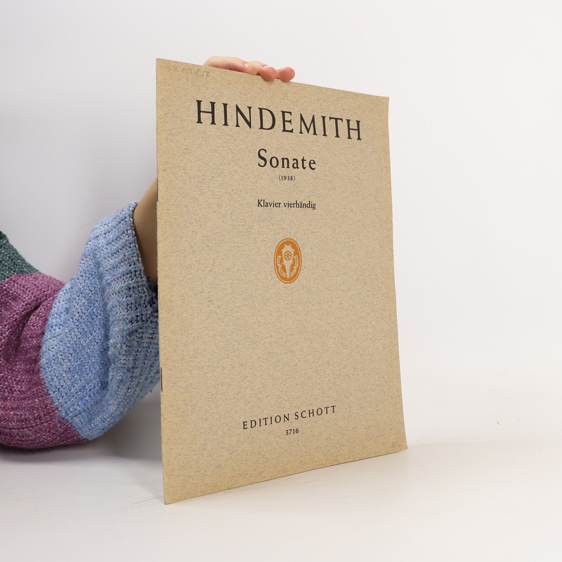Paul Hindemith Sonate für klavier vierhändig