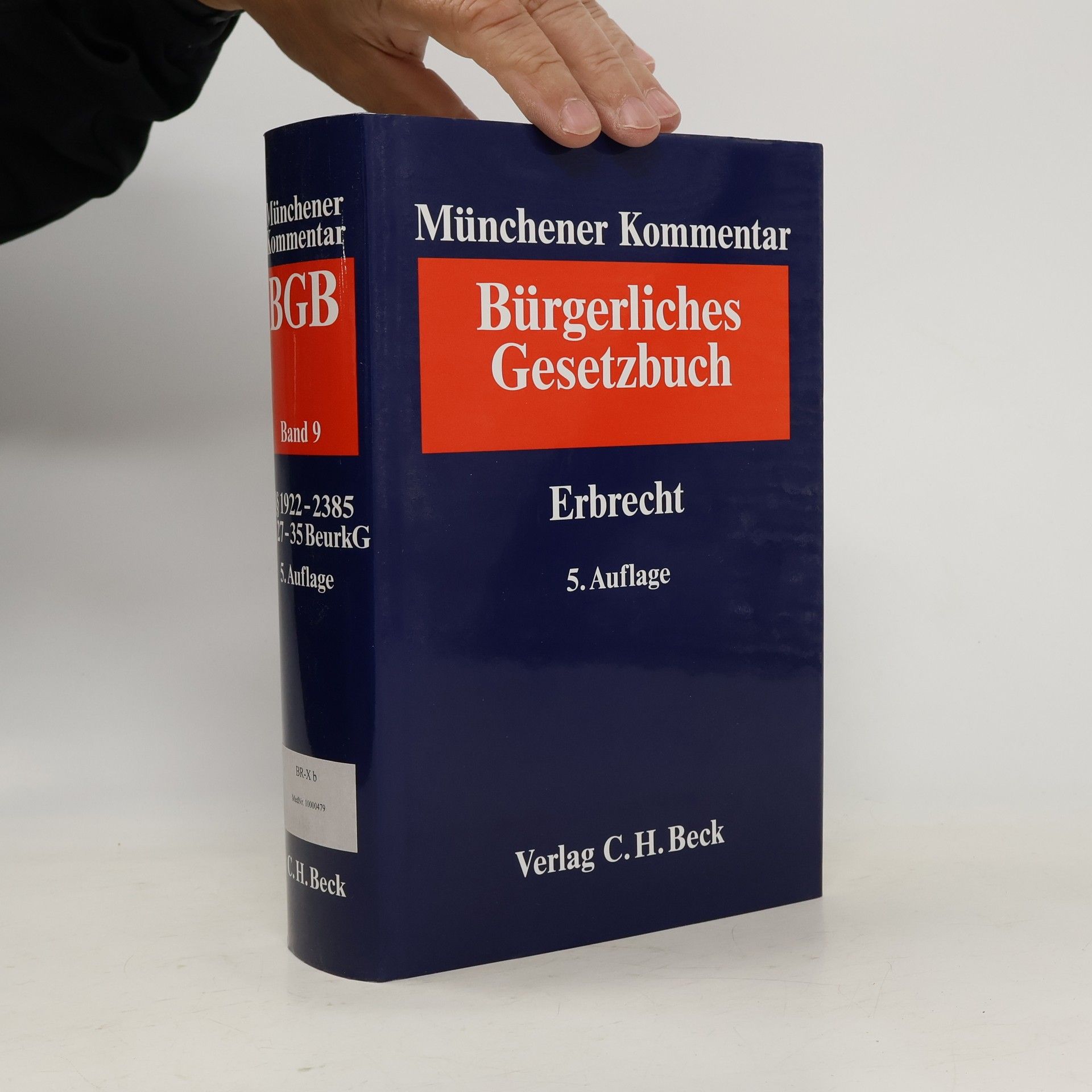 Collectif d'auteurs Münchener Kommentar. Bürgerlichen Gesetzbuch. Erbrecht