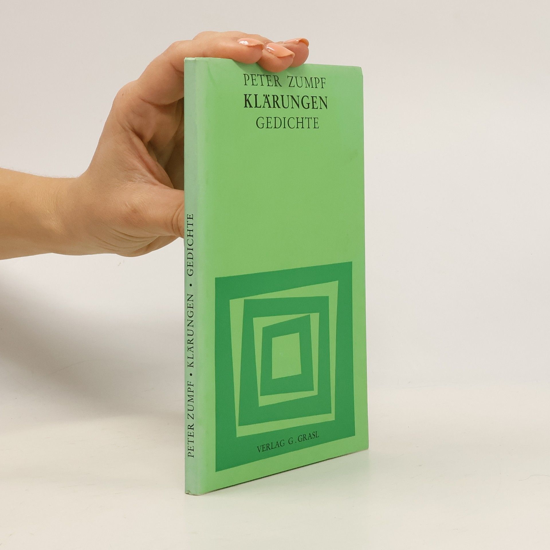 Klärungen. Gedichte