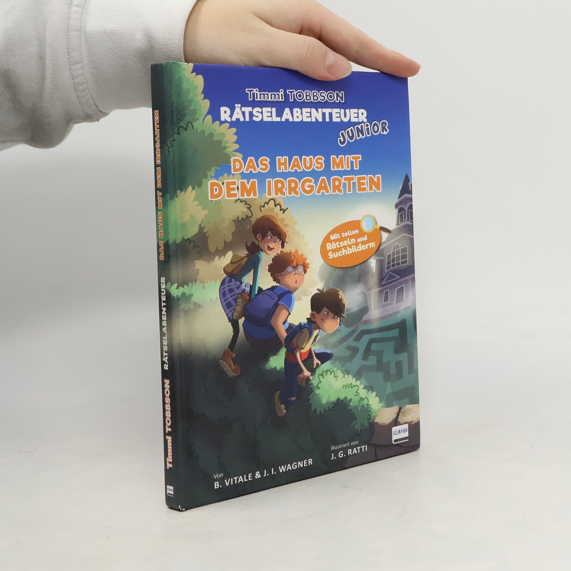 Das Haus mit dem Irrgarten - Das zweite Timmi Tobbson Rätselabenteuer Junior