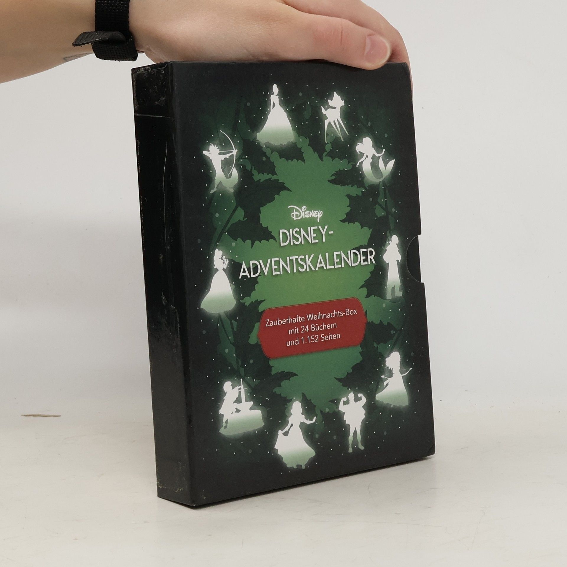 Walt Disney Disney Adventskalender 2023 - zauberhafte Weihnachts-Box mit 24 Büchern und 1.152 Seiten