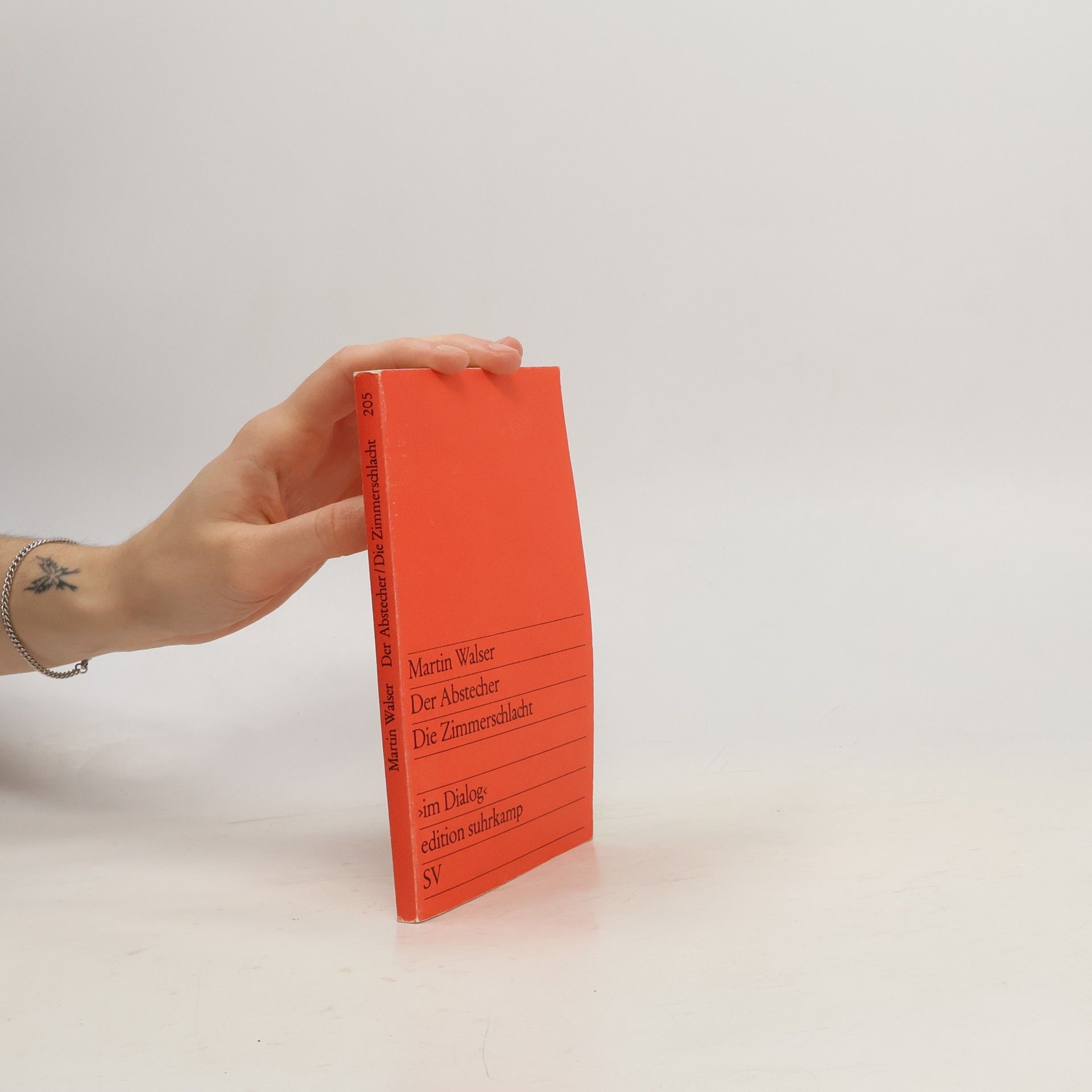Martin Walser Der Abstecher. Die Zimmerschlacht