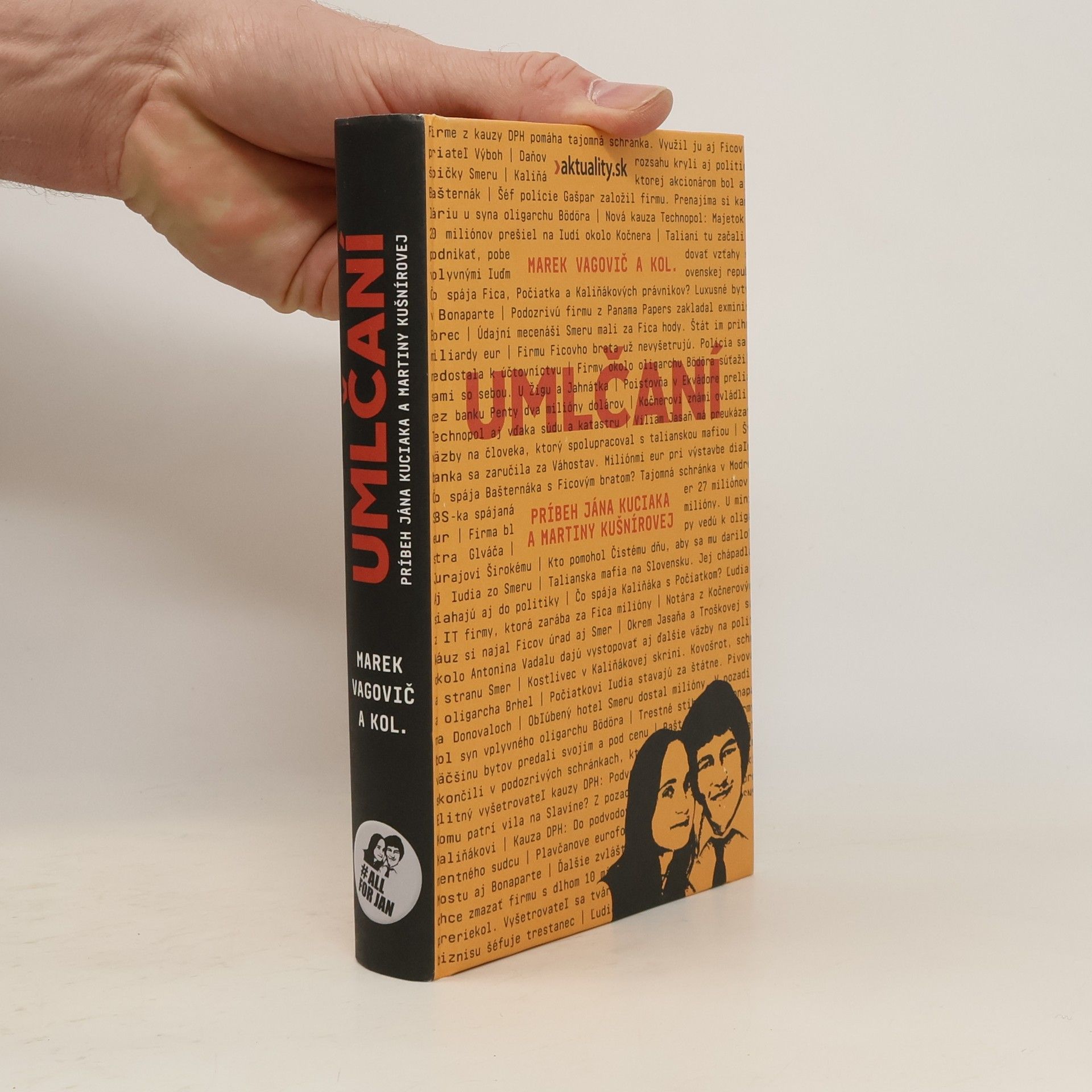 Marek Vagovič Umlčaní : príbeh Jána Kuciaka a Martiny Kušnírovej