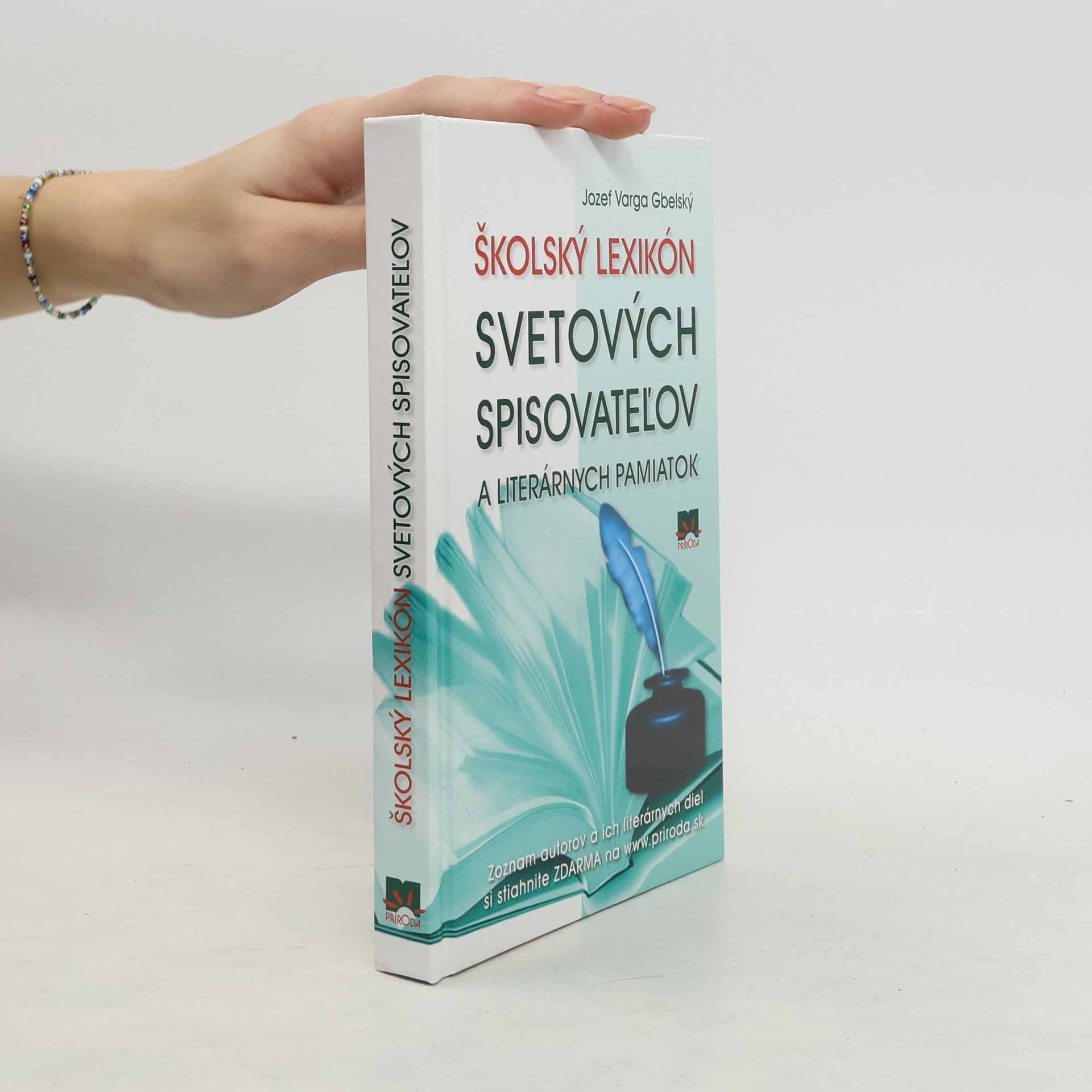 Jozef Varga Gbelský Školský lexikón svetových spisovateľov a literárnych pamiatok