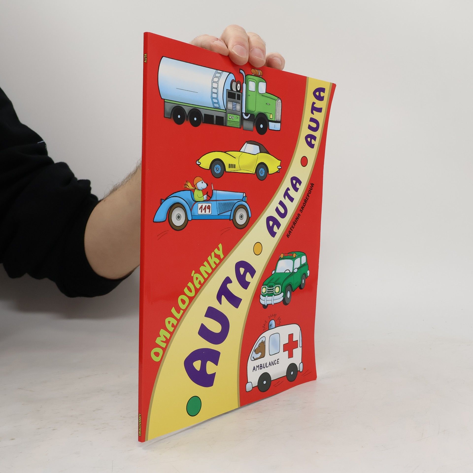 Kateřina Škořepová Omalovánky auta