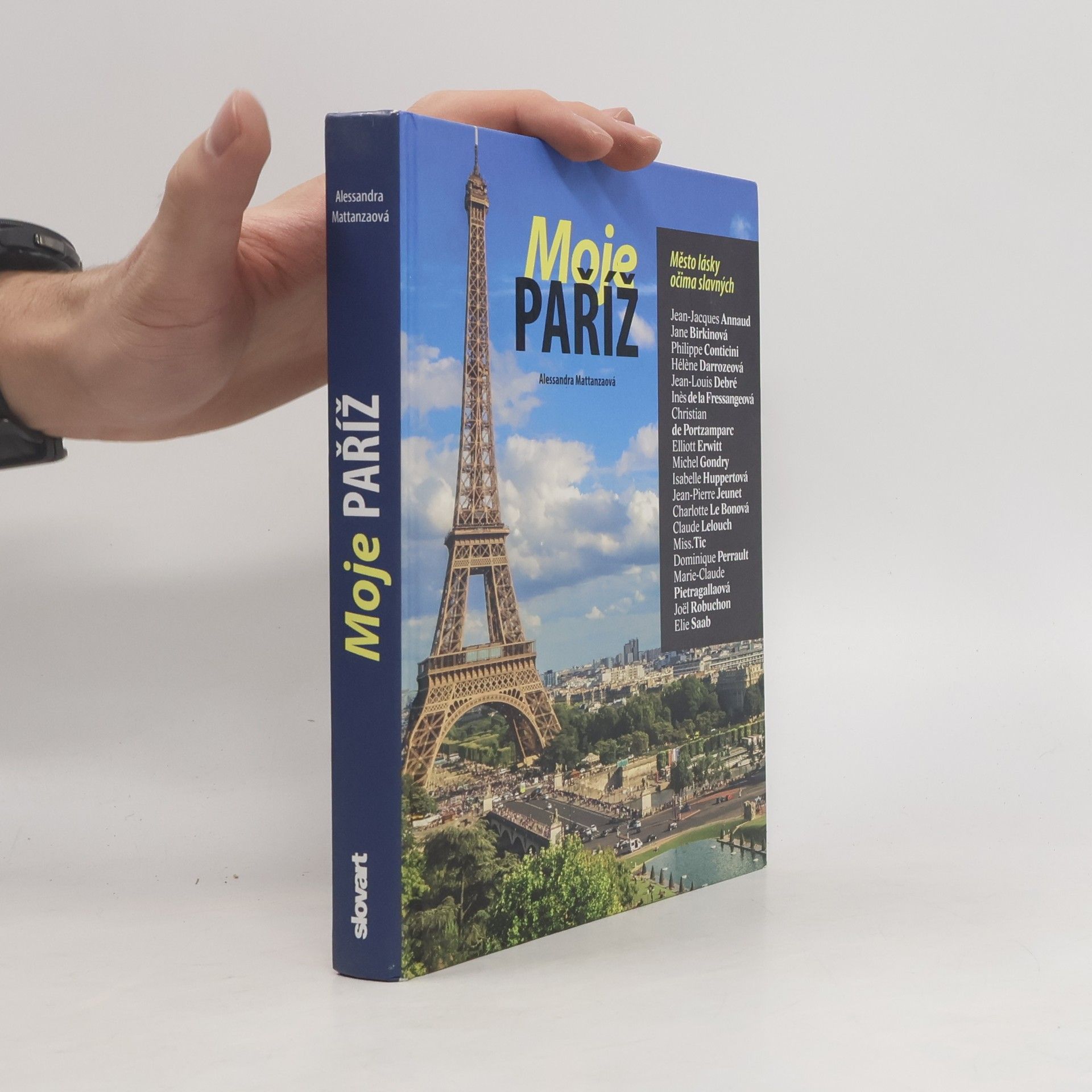 Alessandra Mattanza Moje Paříž. Město lásky očima slavných