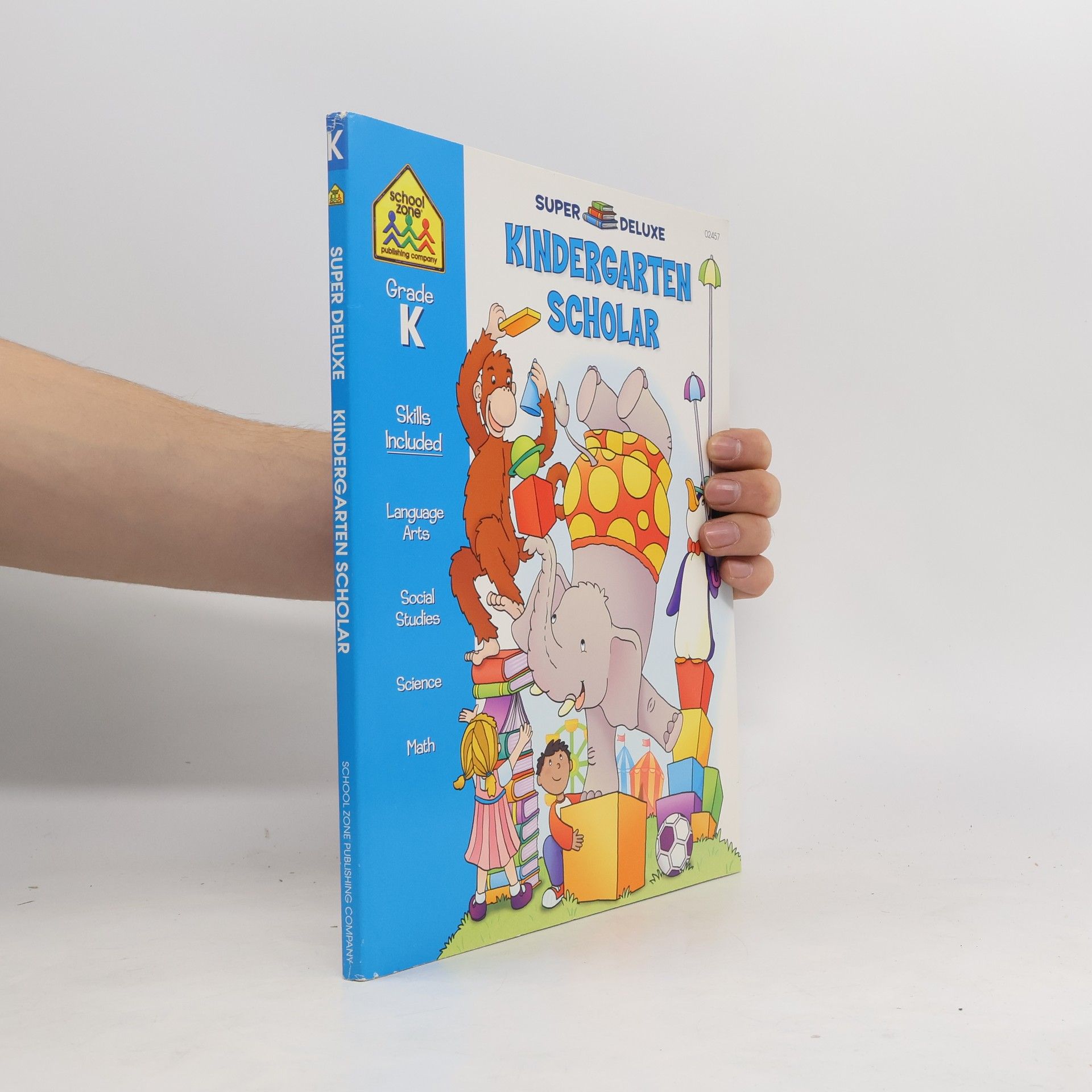 School Zone School Zone Kindergarten Super Scholar Workbook