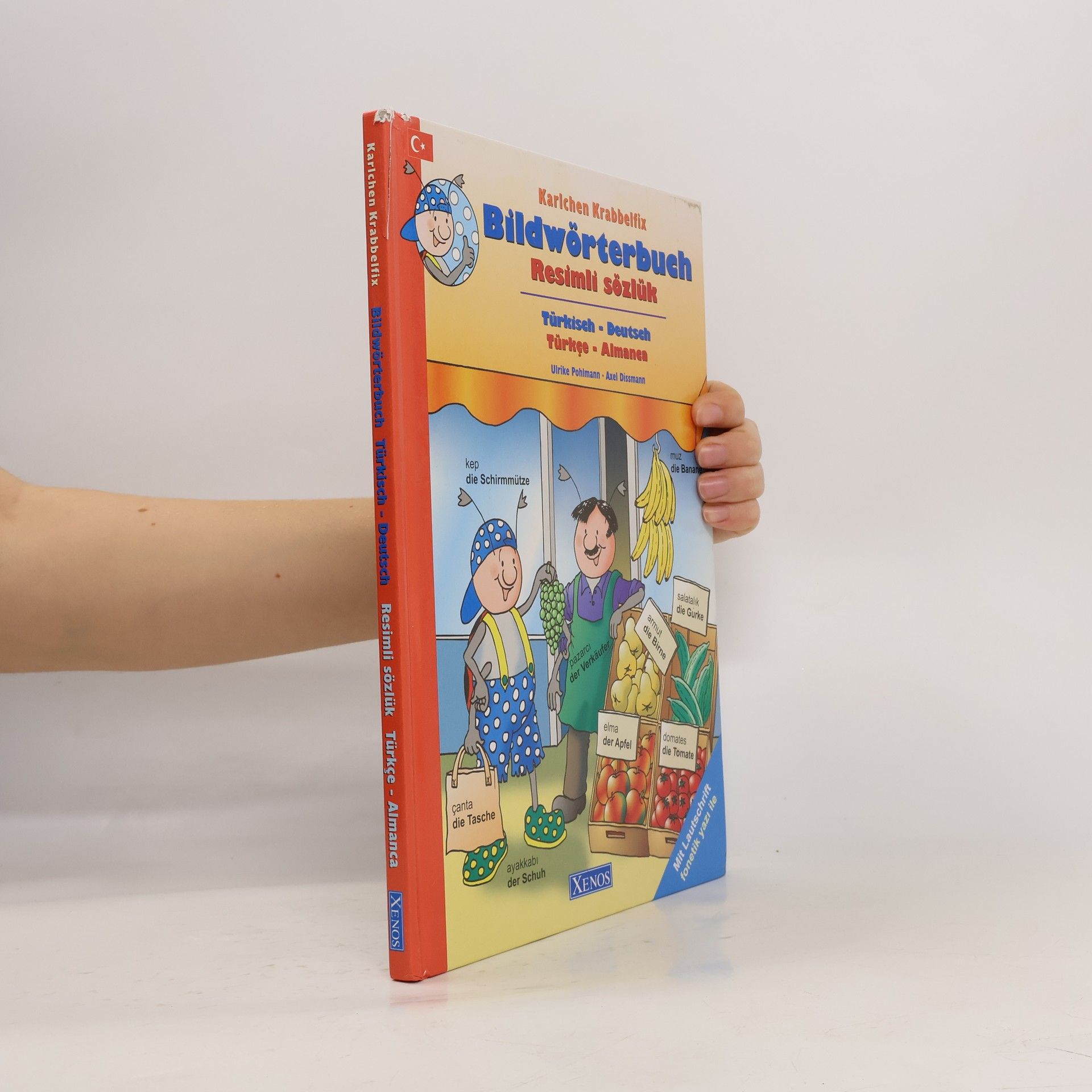 Ulrike Pohlmann Karlchen Krabbelfix - Bildwörterbuch, resimli sözlük Türkisch-Deutsch, Türkçe-Almanca