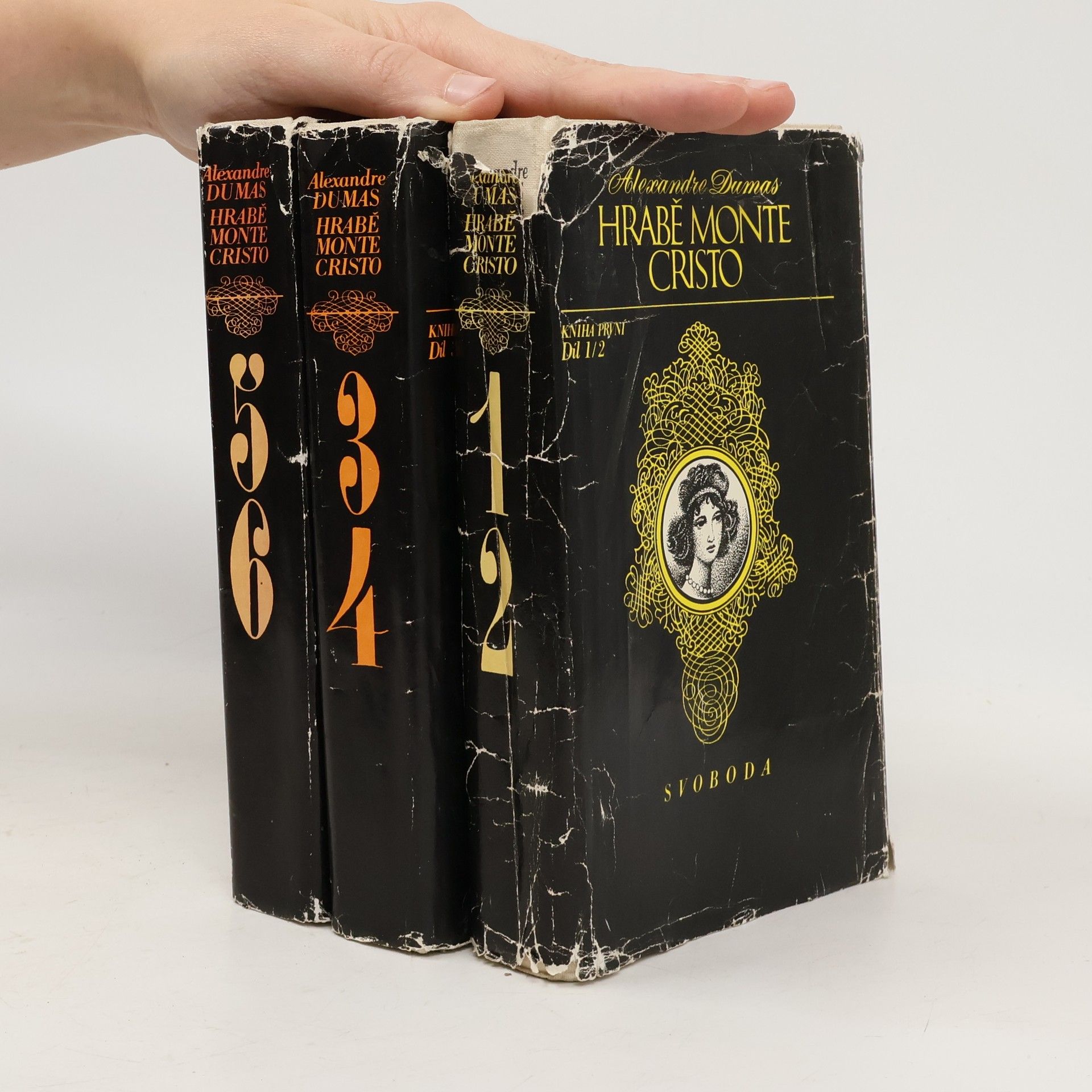 Alexandre Dumas der Ältere Hrabě Monte Cristo 1-2, 3-4, 5-6