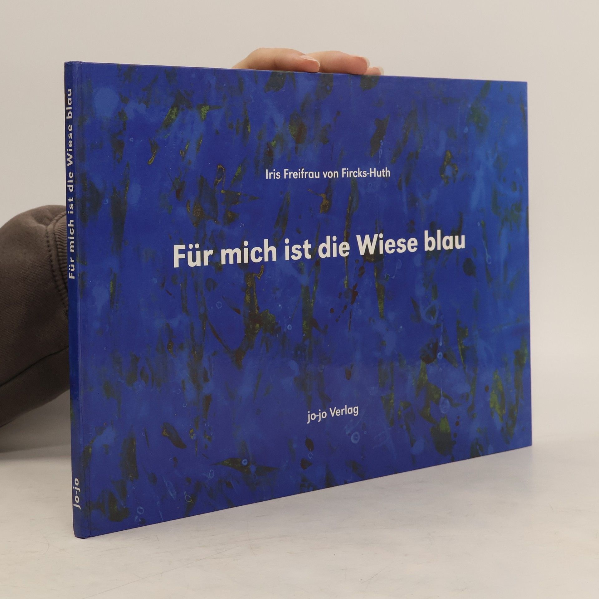 Für mich ist die Wiese blau