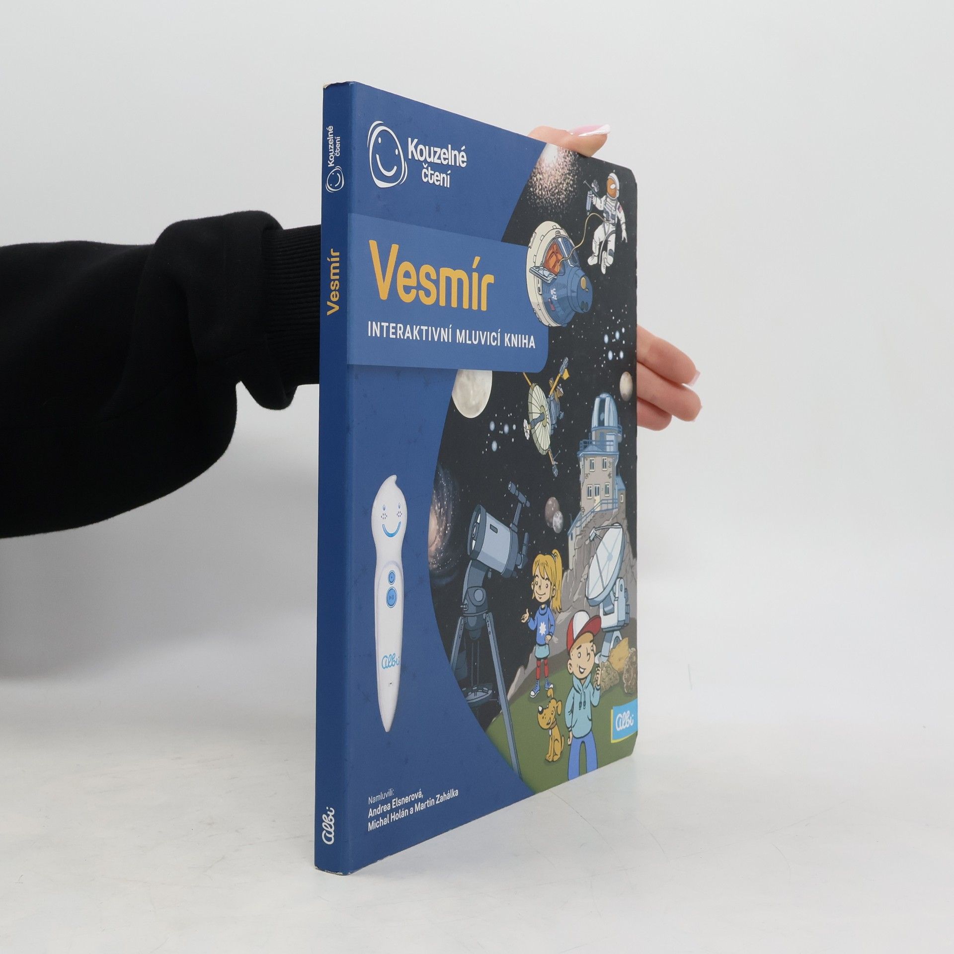 Jan Smolík Vesmír. Interaktivní mluvící kniha + elektronická tužka