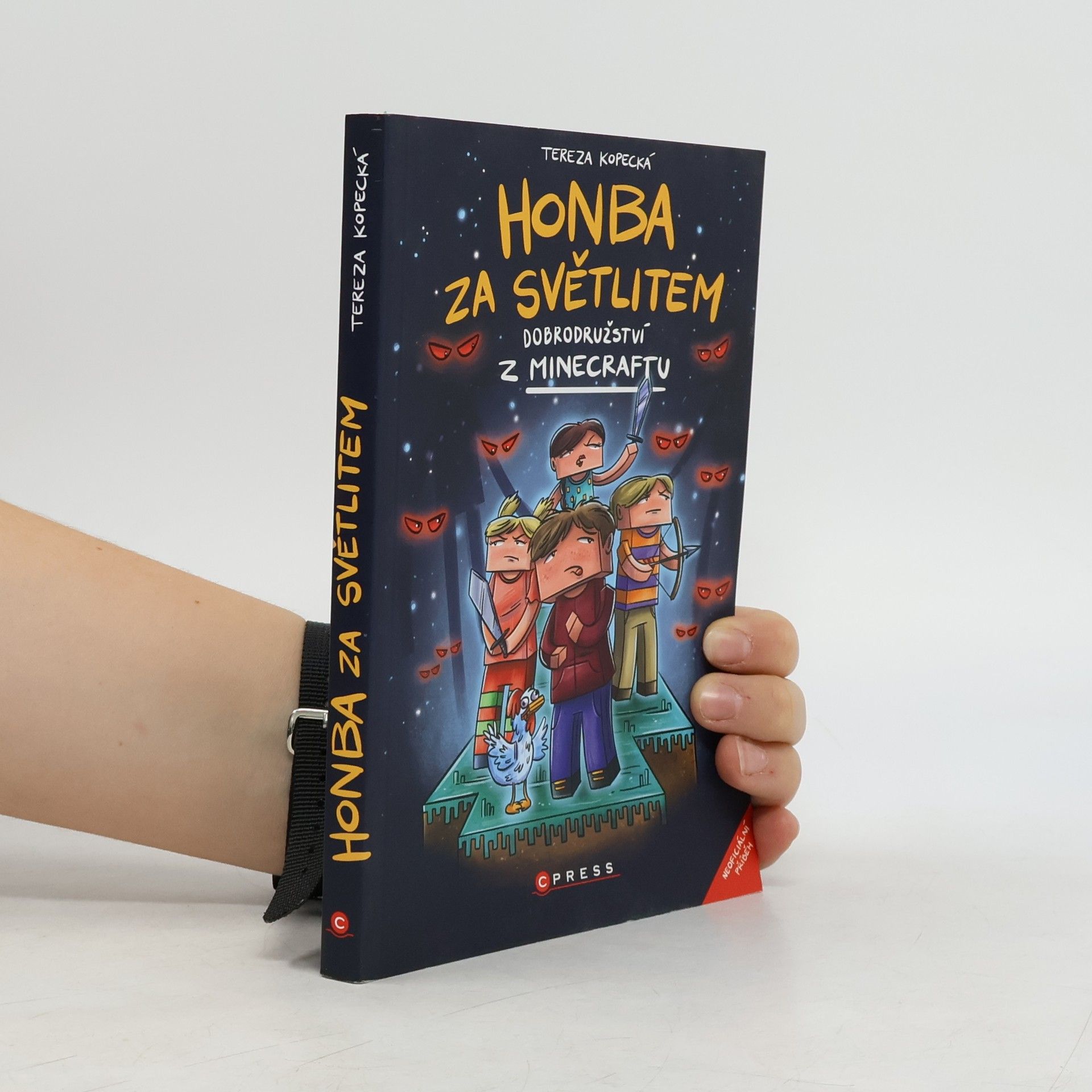 Tereza Kopecká Honba za světlitem : dobrodružství z Minecrafu