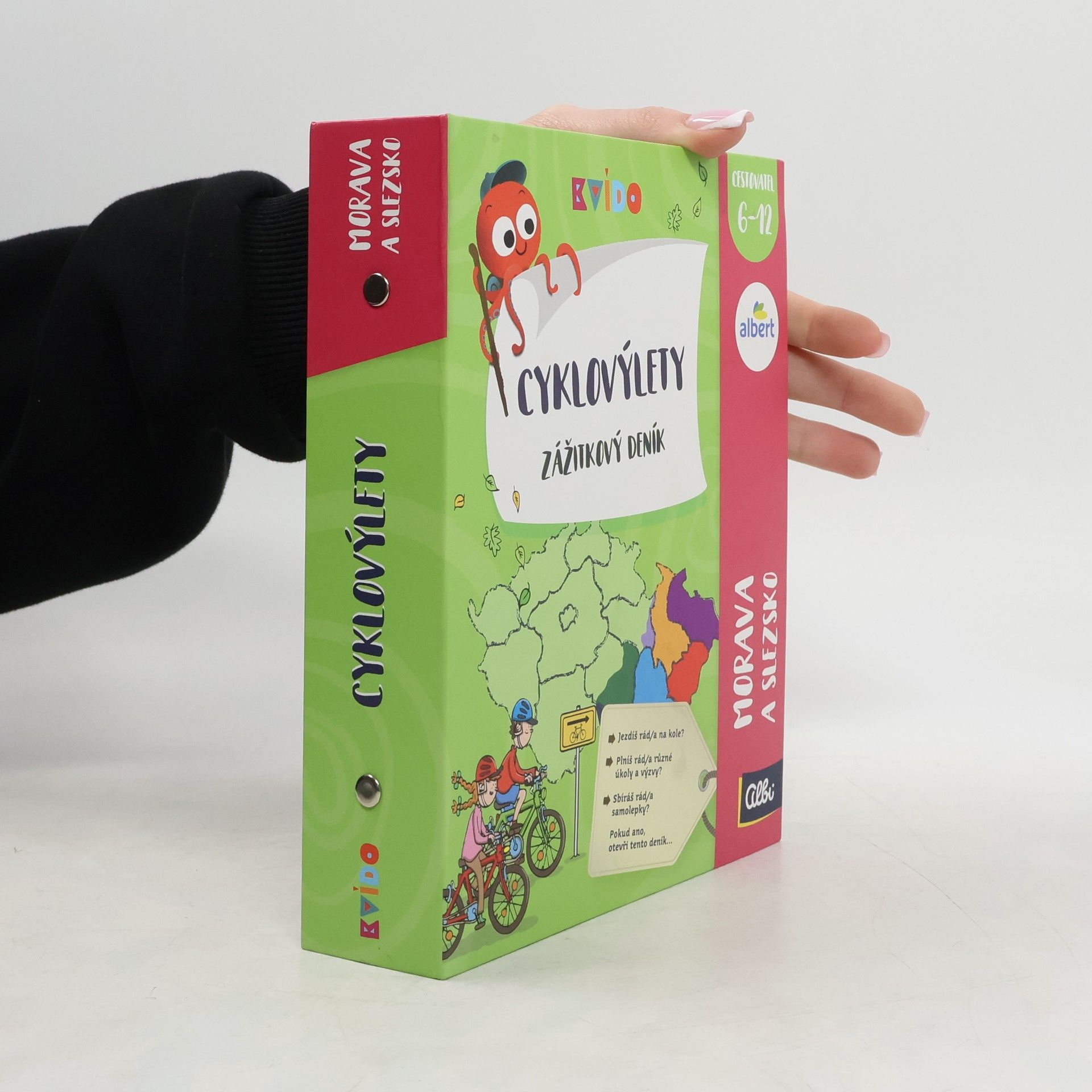 Kolektiv autorů Cyklovýlety zážitkový deník: Morava a Slezsko