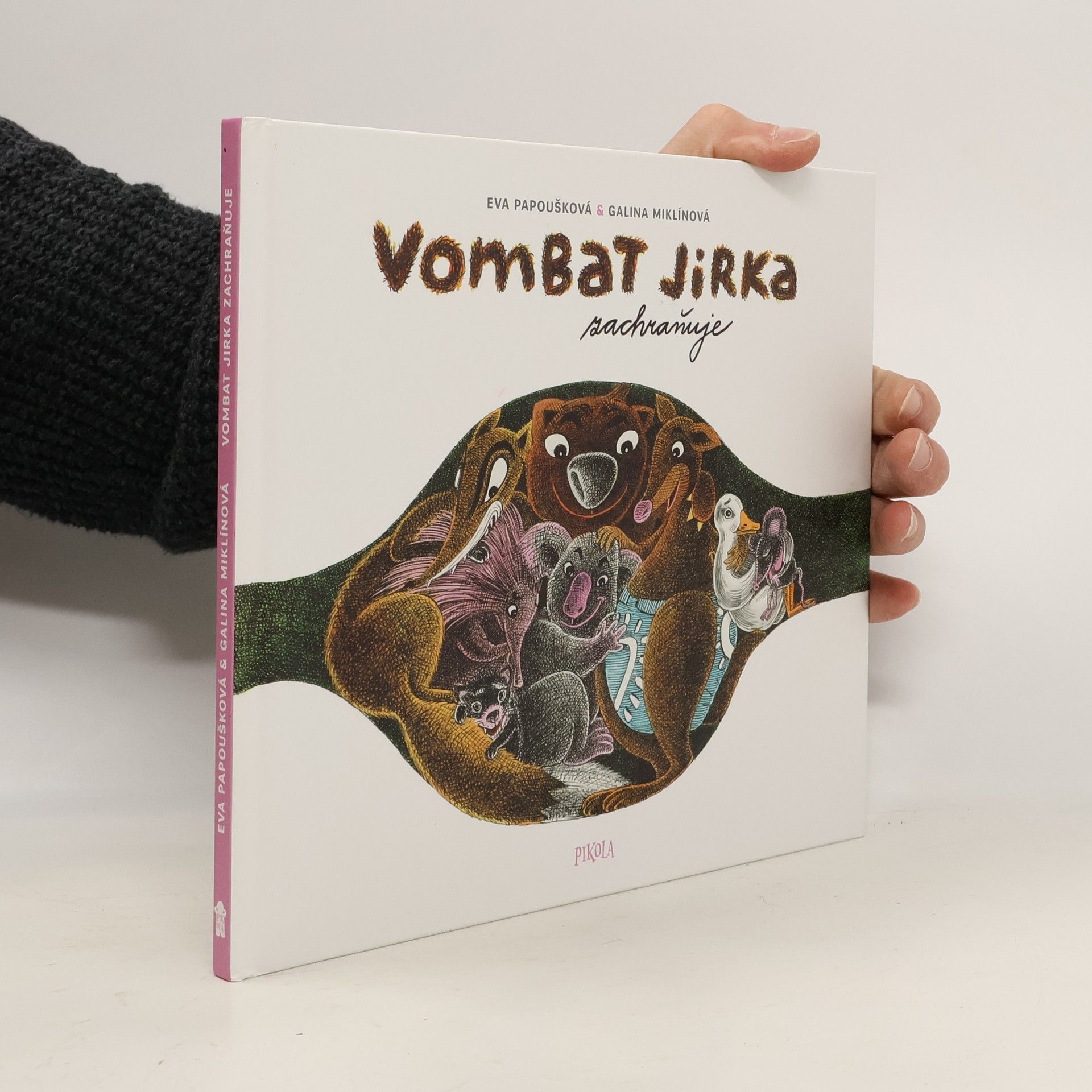 Eva Papoušková Vombat Jirka zachraňuje