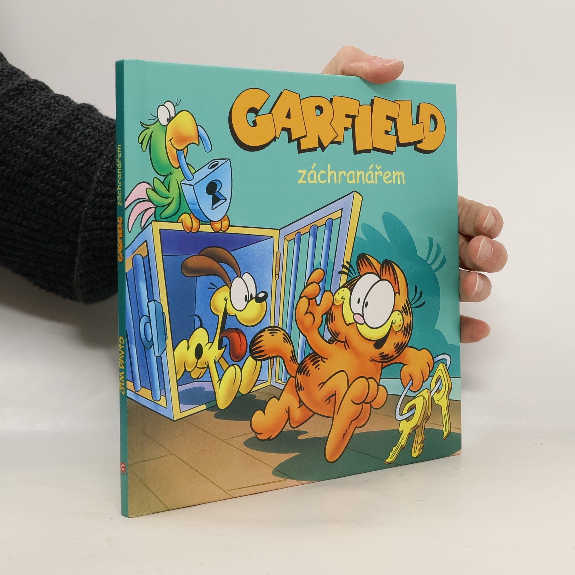 Jim Davis Garfield záchranářem