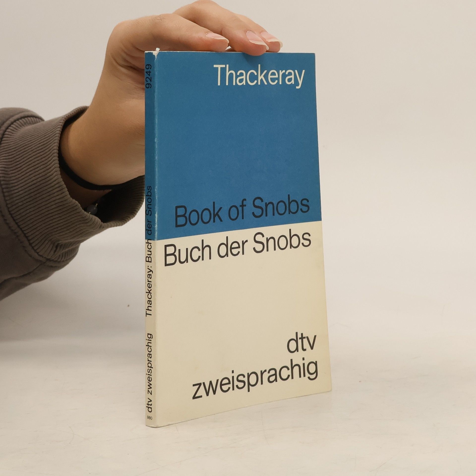William Makepeace Thackeray Book of Snobs - Buch der Snobs