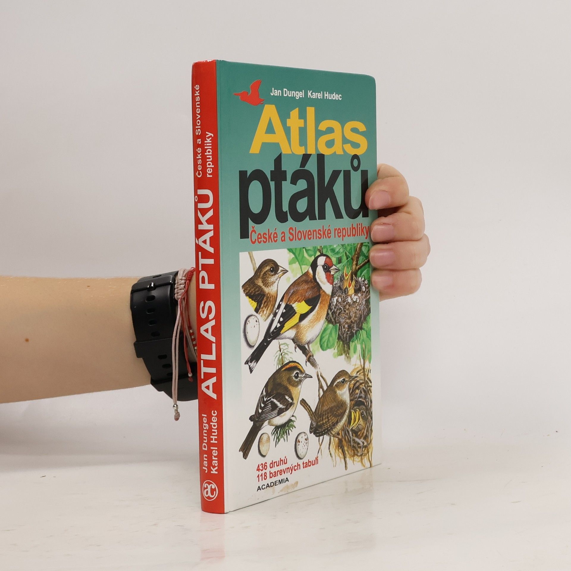 Jan Dungel Atlas ptáků České a Slovenské republiky