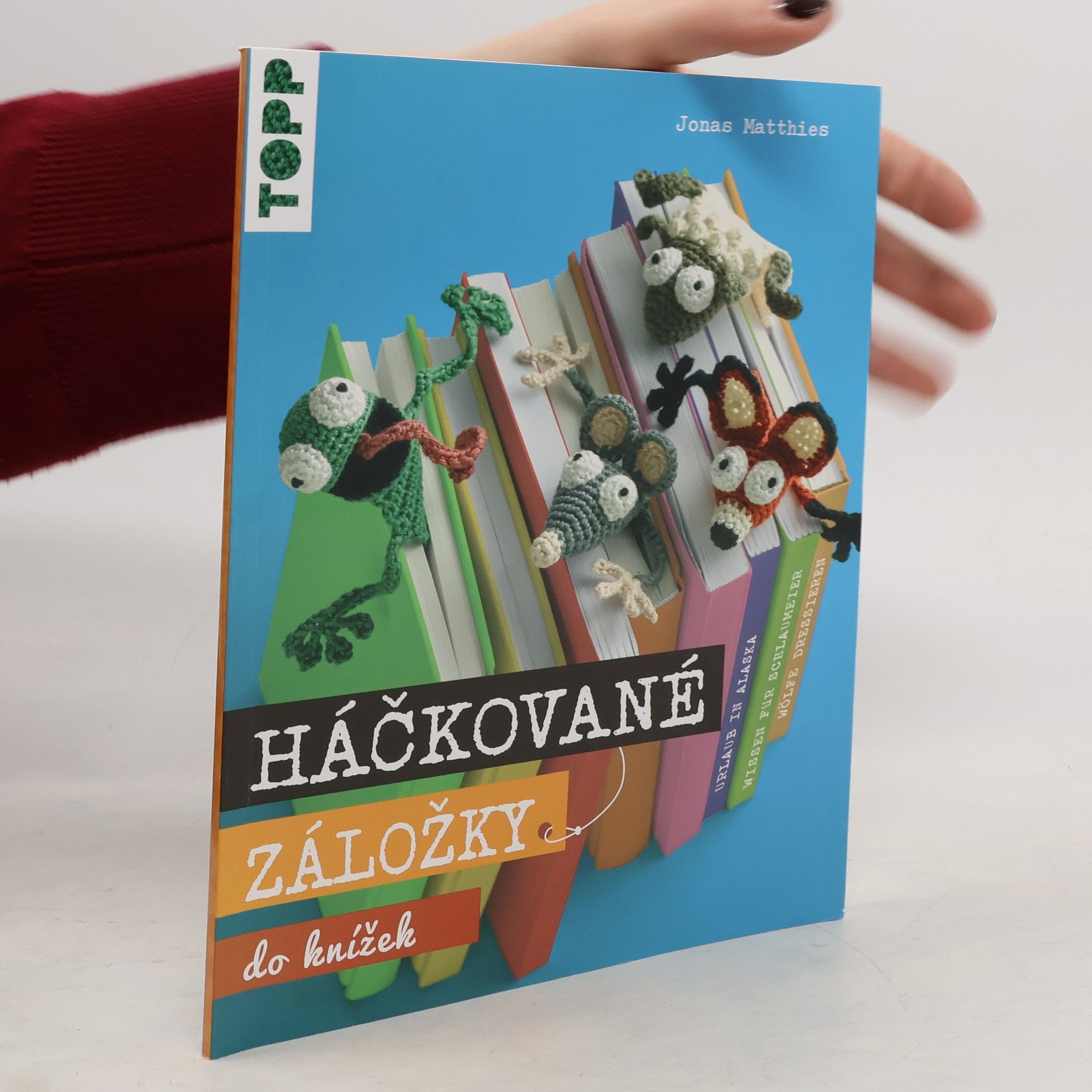 Jonas Matthies Háčkované záložky do knížek