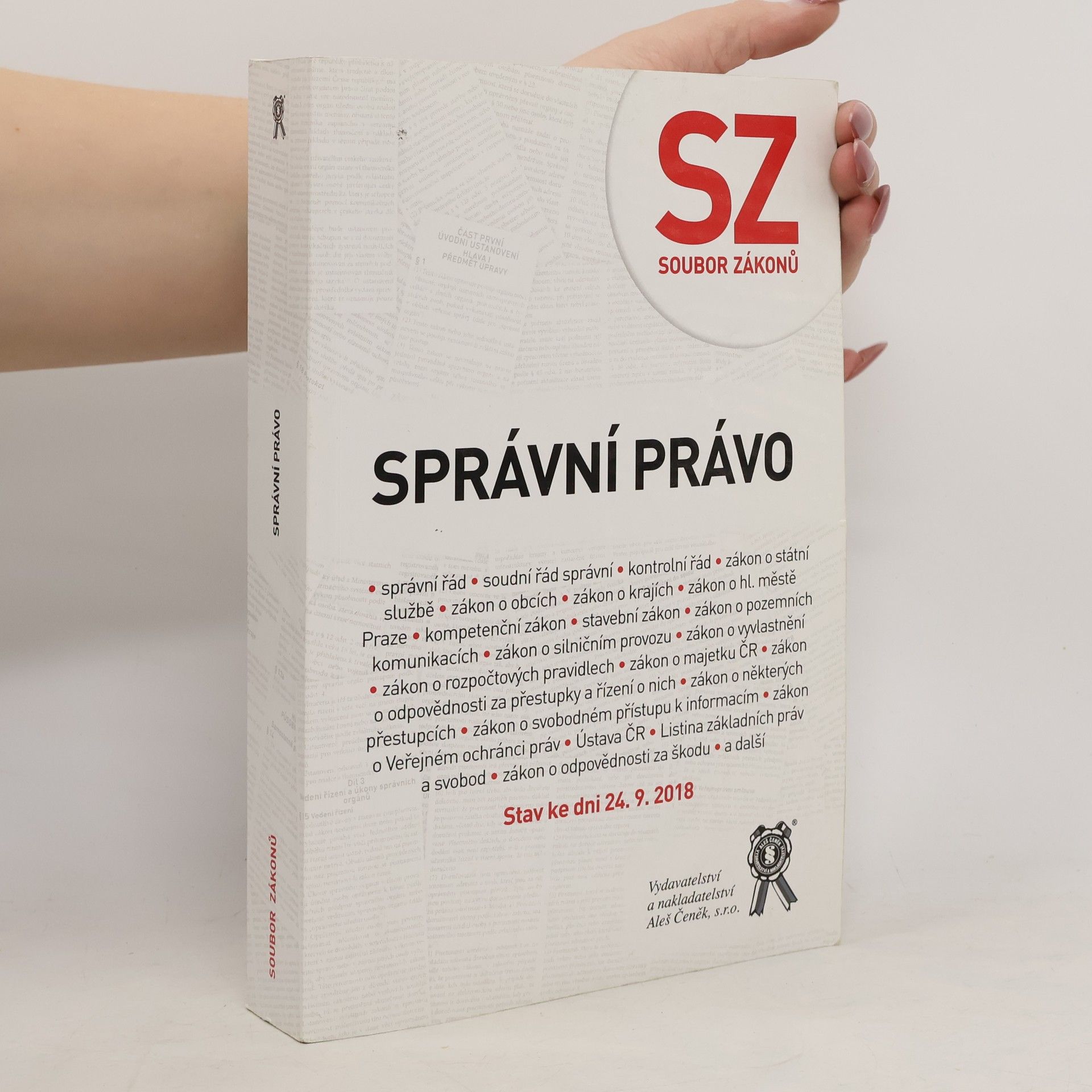 Collectif d'auteurs Správní právo (soubor zákonů)