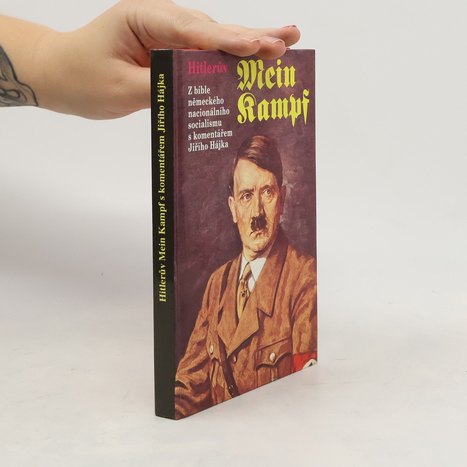 Adolf Hitler Hitlerův Mein Kampf