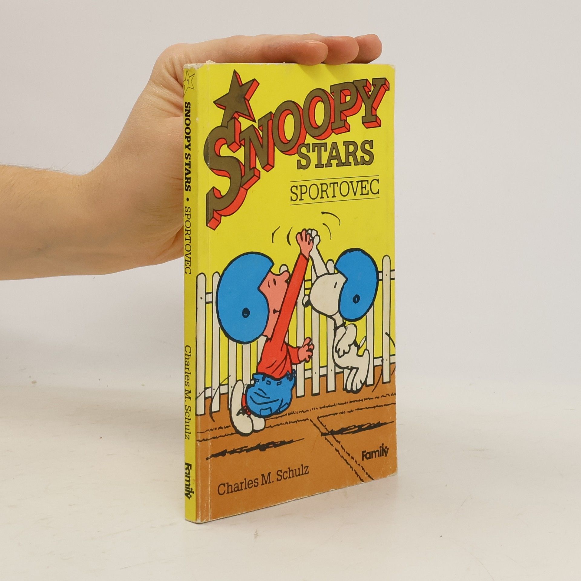Charles M. Schulz Snoopy stars. Sportovec