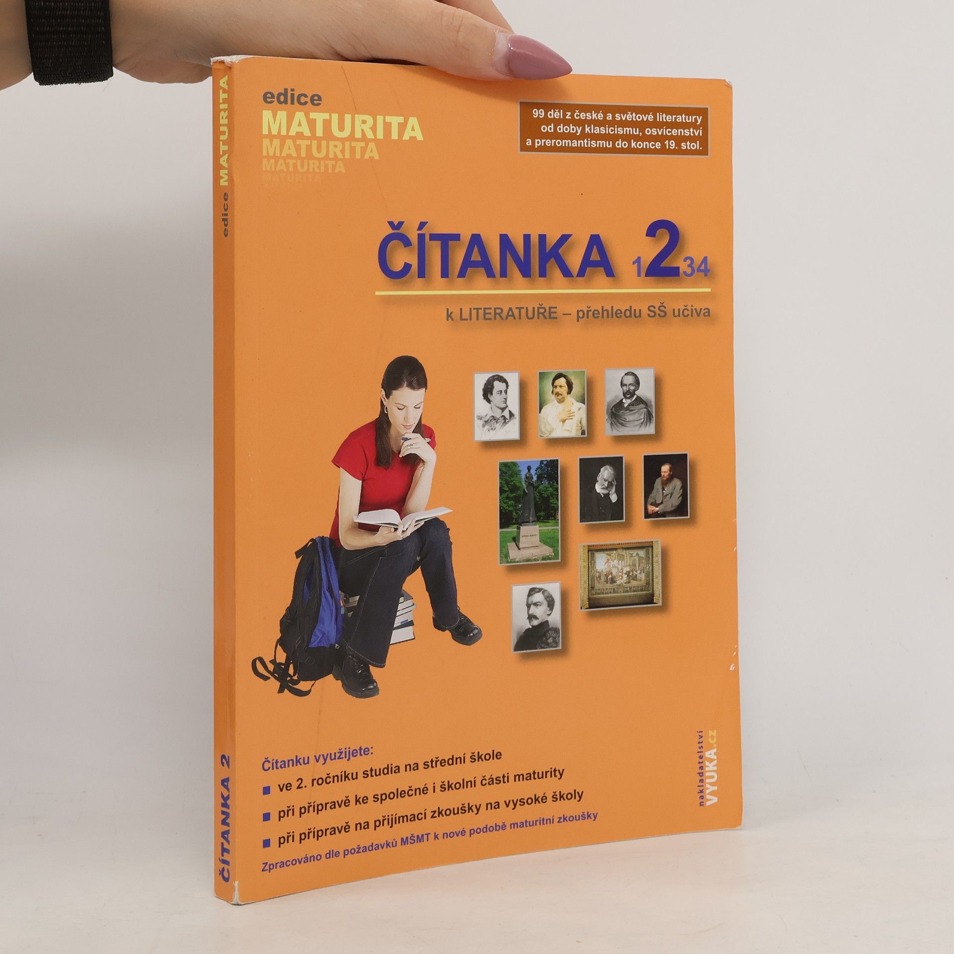 Markéta Kostková Čítanka 2 : k Literatuře - přehledu SŠ učiva