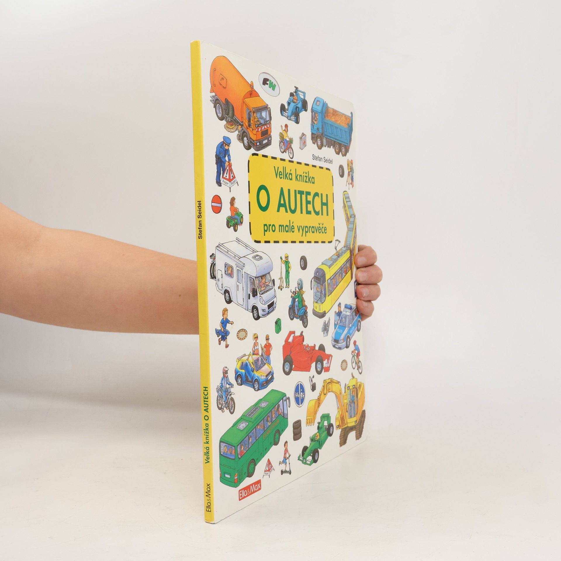 Stefan Seidel Velká knížka o autech pro malé vypravěče