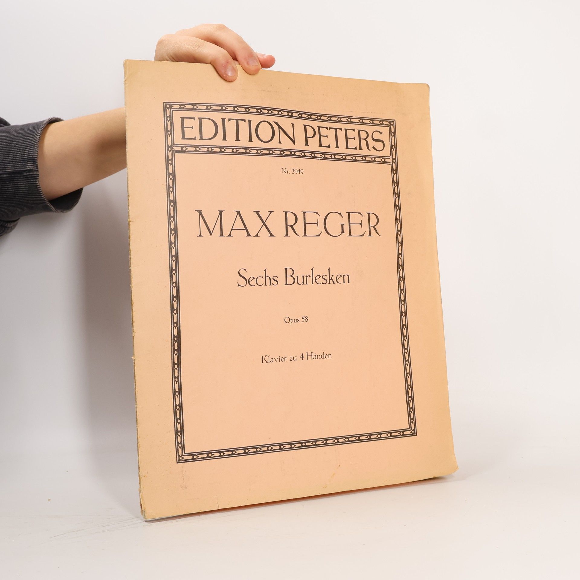 Max Reger Max Reger. Sechs Burlesken