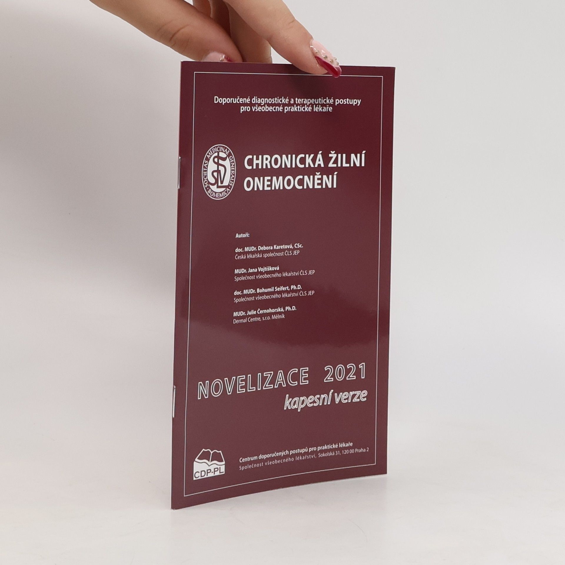 Collectif d'auteurs Chronická žilní onemocnění