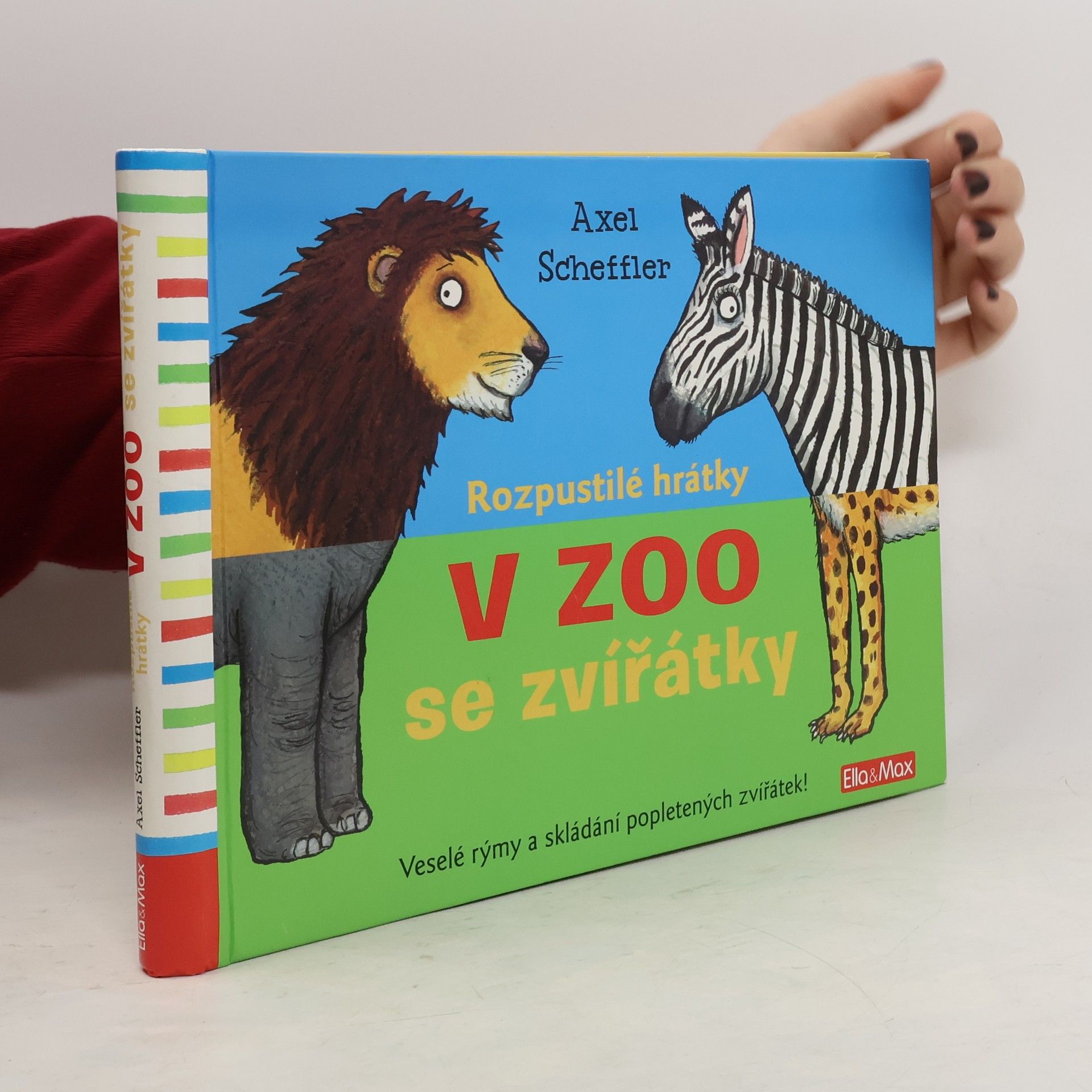 Axel Scheffler Rozpustilé hrátky v ZOO se zvířátky