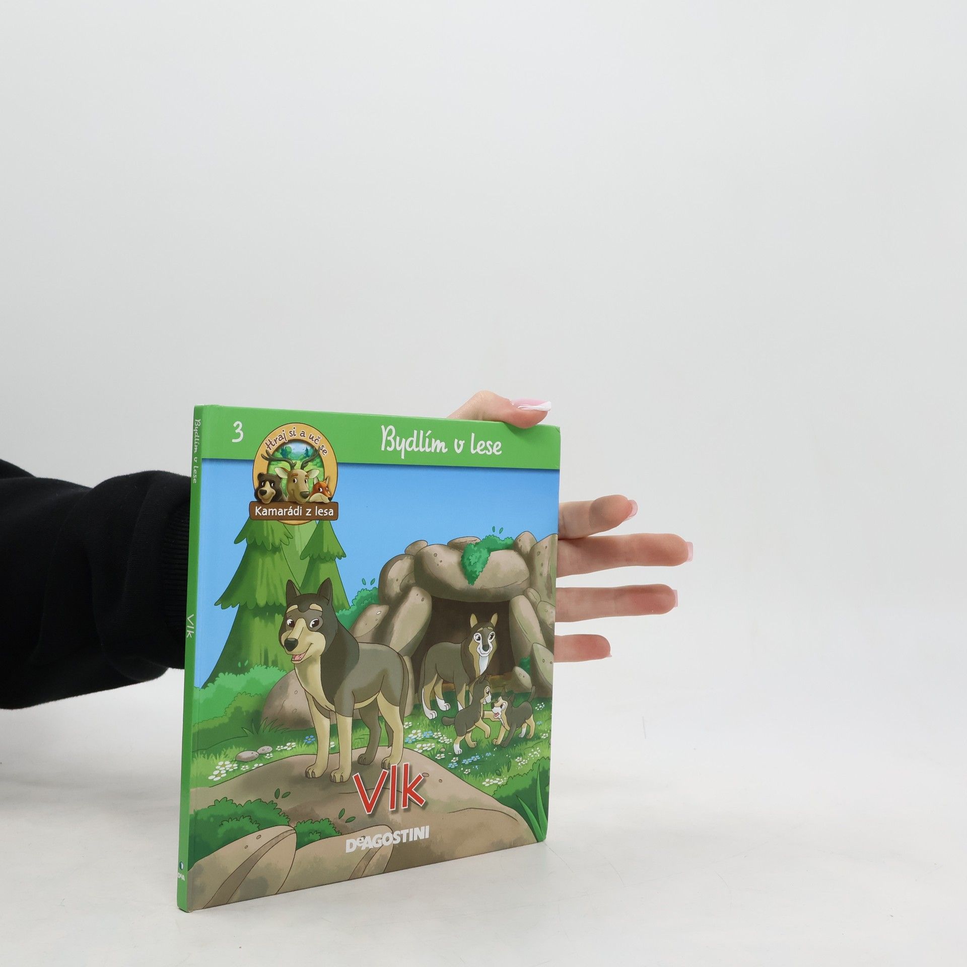 Collectif d'auteurs Bydlím v lese 3. Vlk