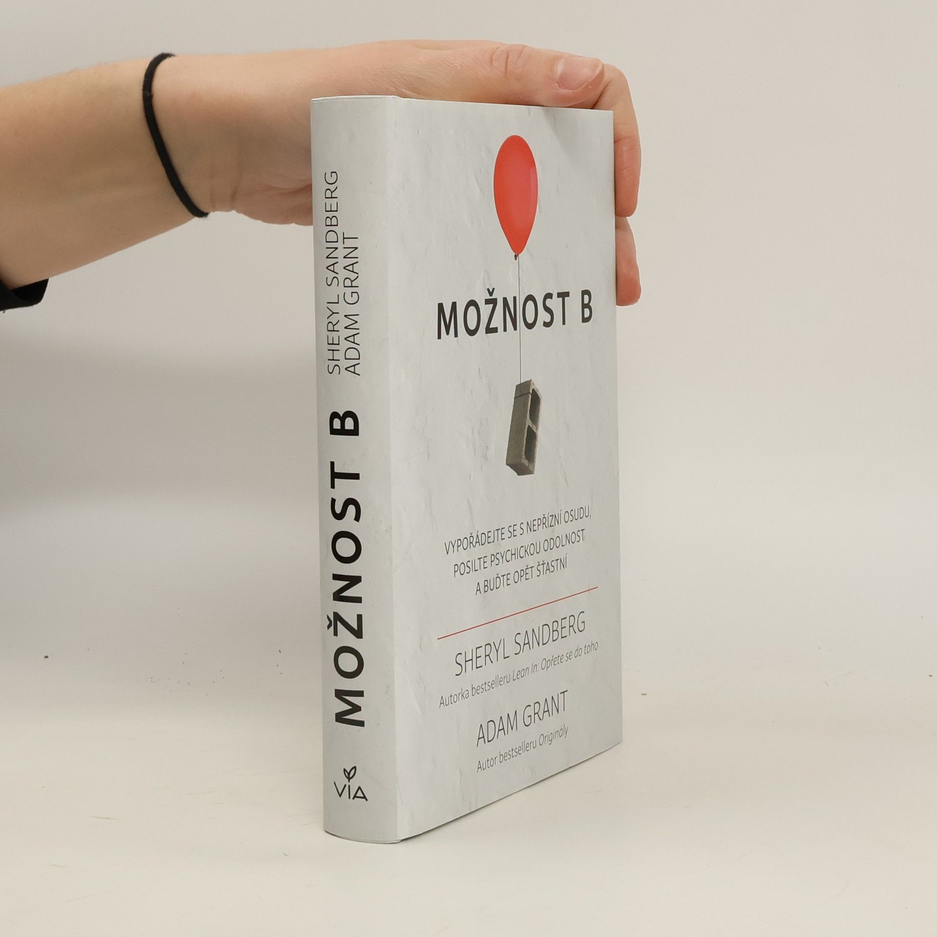 Sheryl Sandberg Možnost B: Vypořádejte se s nepřízní osudu, posilte psychickou odolnost a buďte opět šťastní