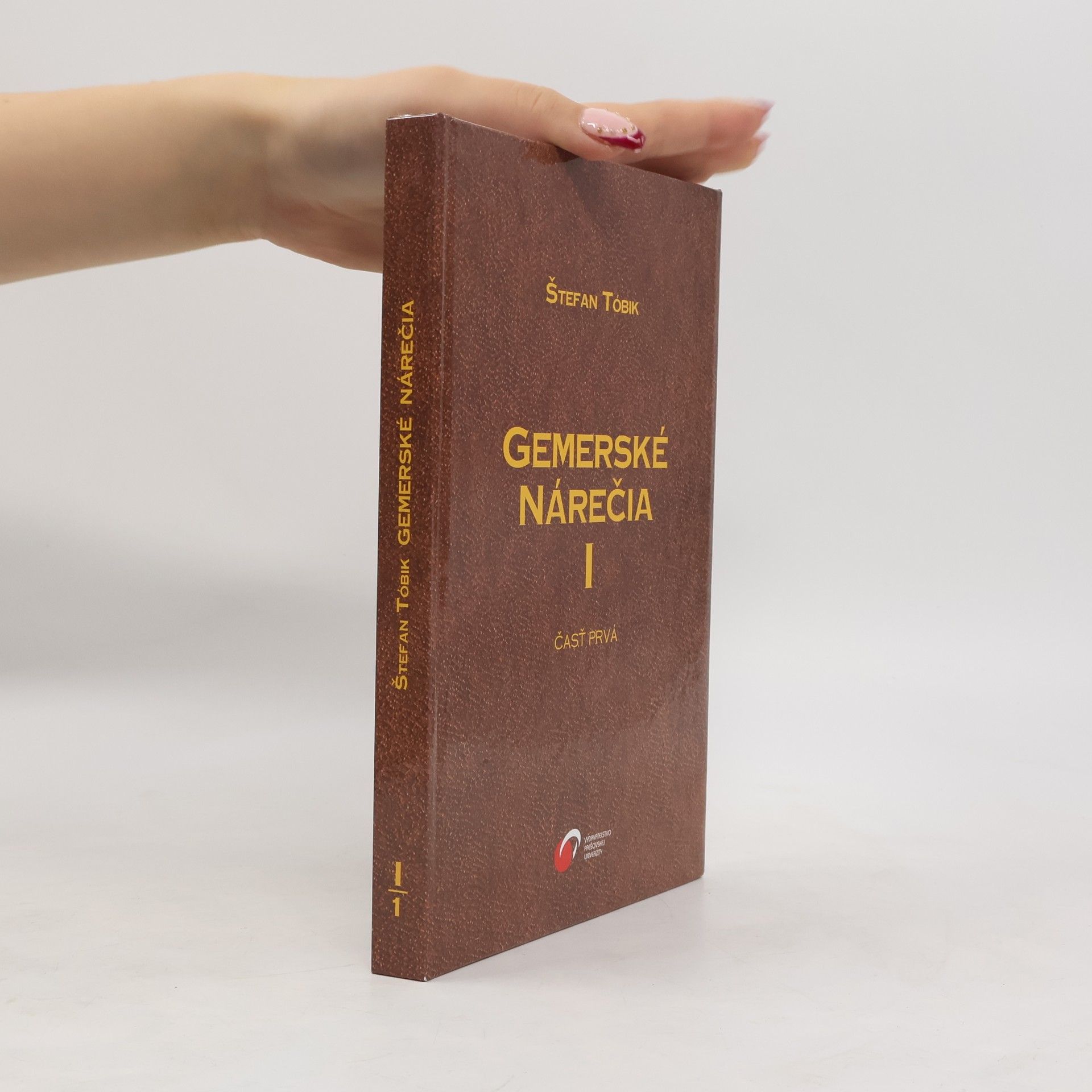 Štefan Tóbik Gemerské nárečia I