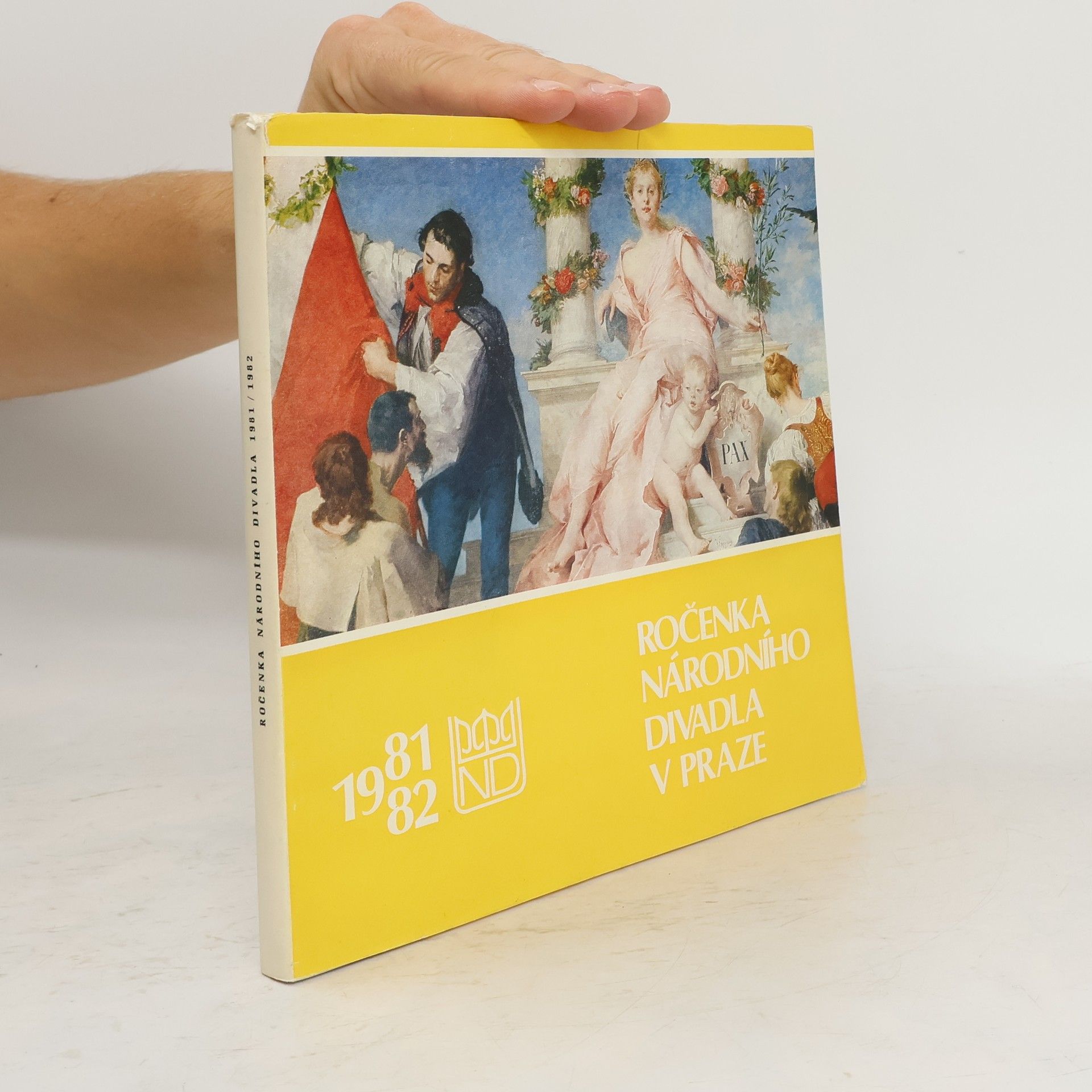 Collectif d'auteurs Ročenka národního divadla v Praze 1981/1982