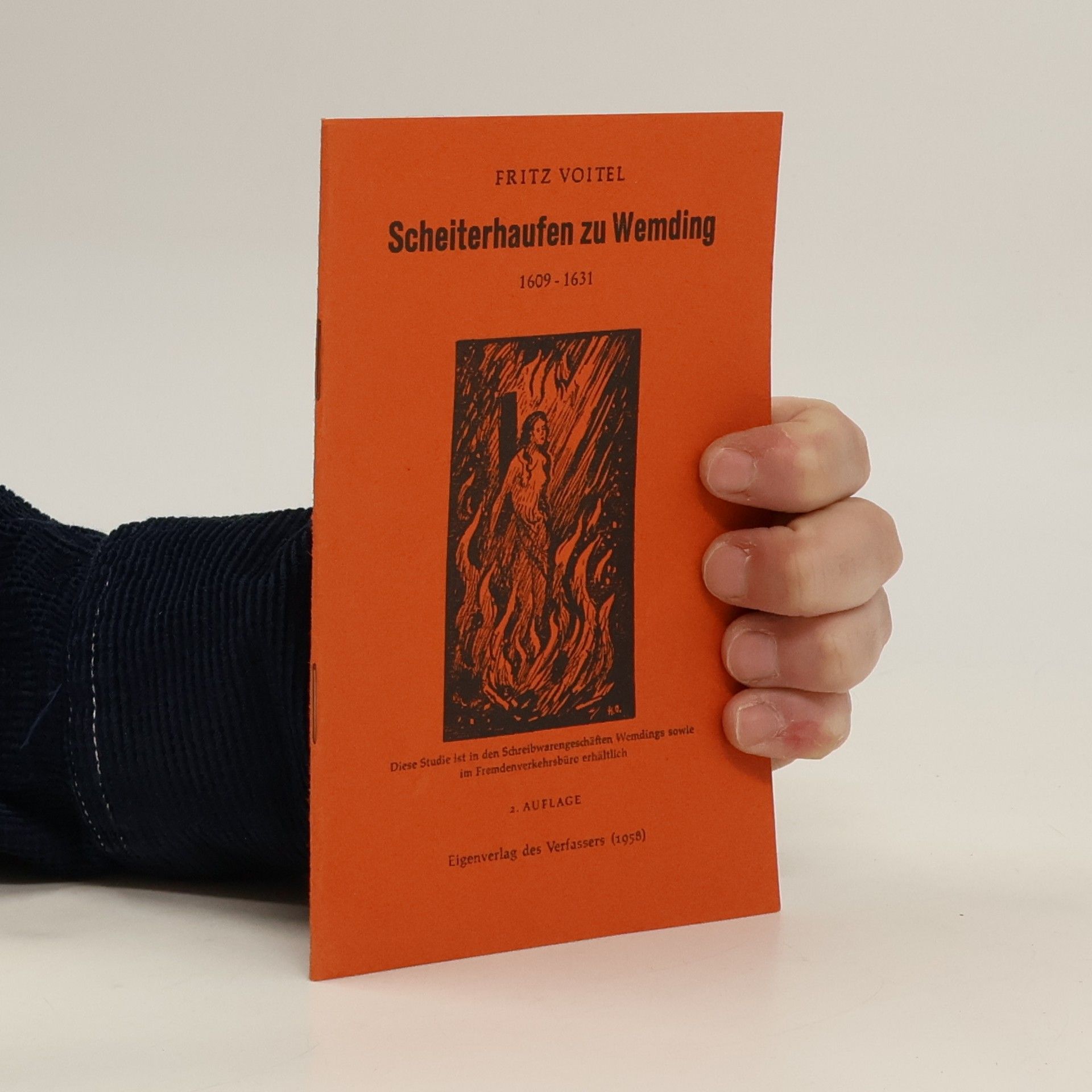 Fritz Voitel Scheiterhaufen zu Wemding