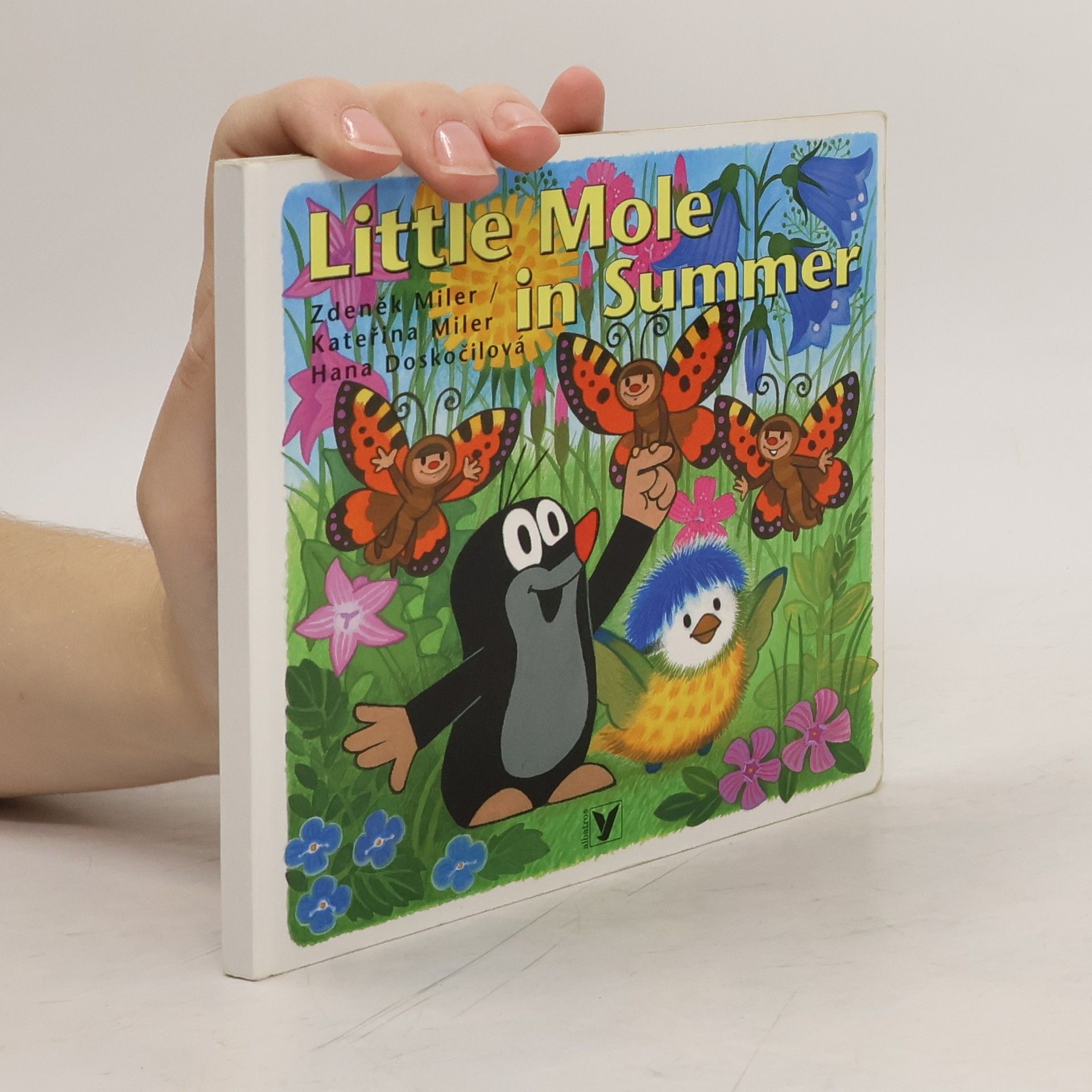 Little mole in summer