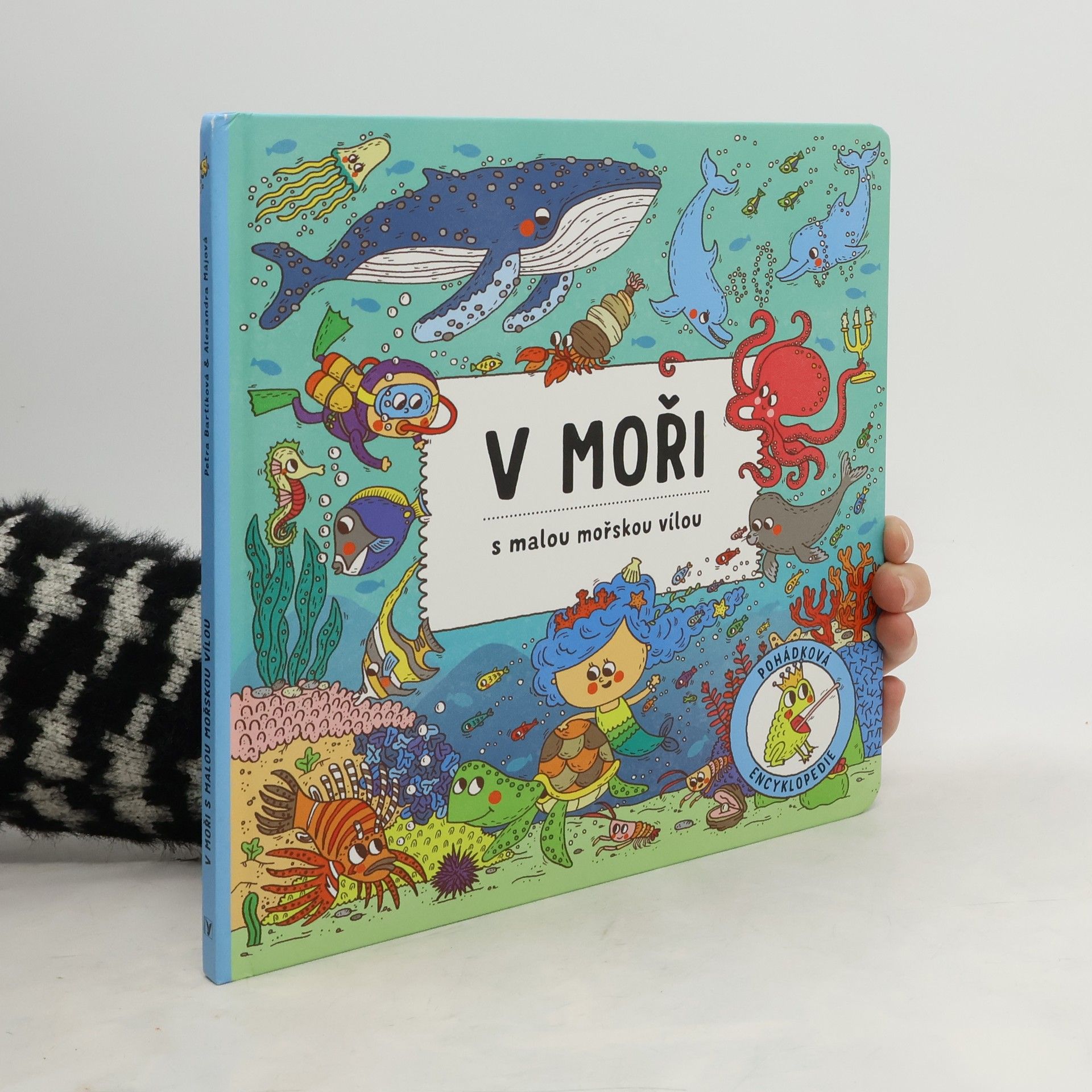 Petra Bartíková V moři s malou mořskou vílou