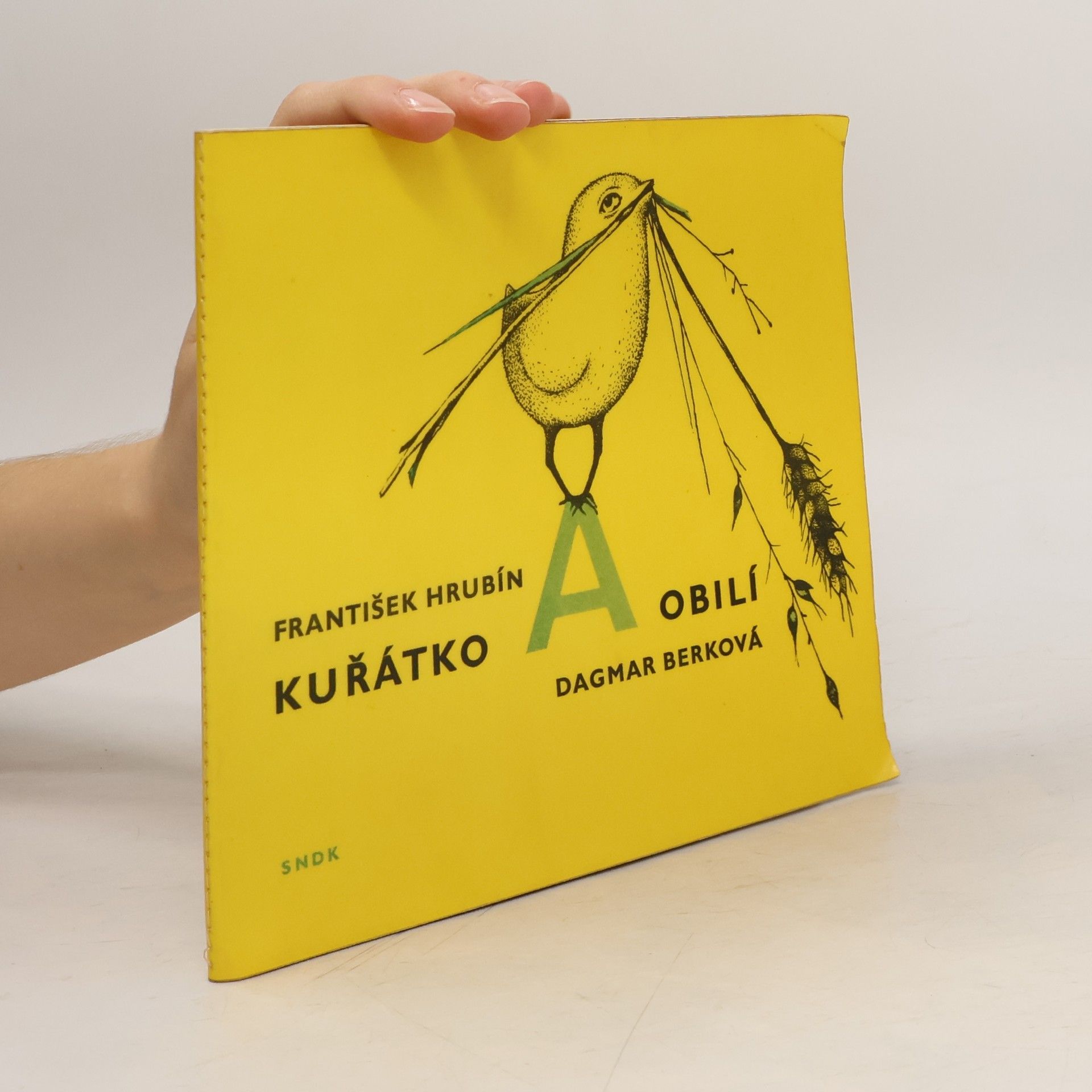 František Hrubín Kuřátko a obilí