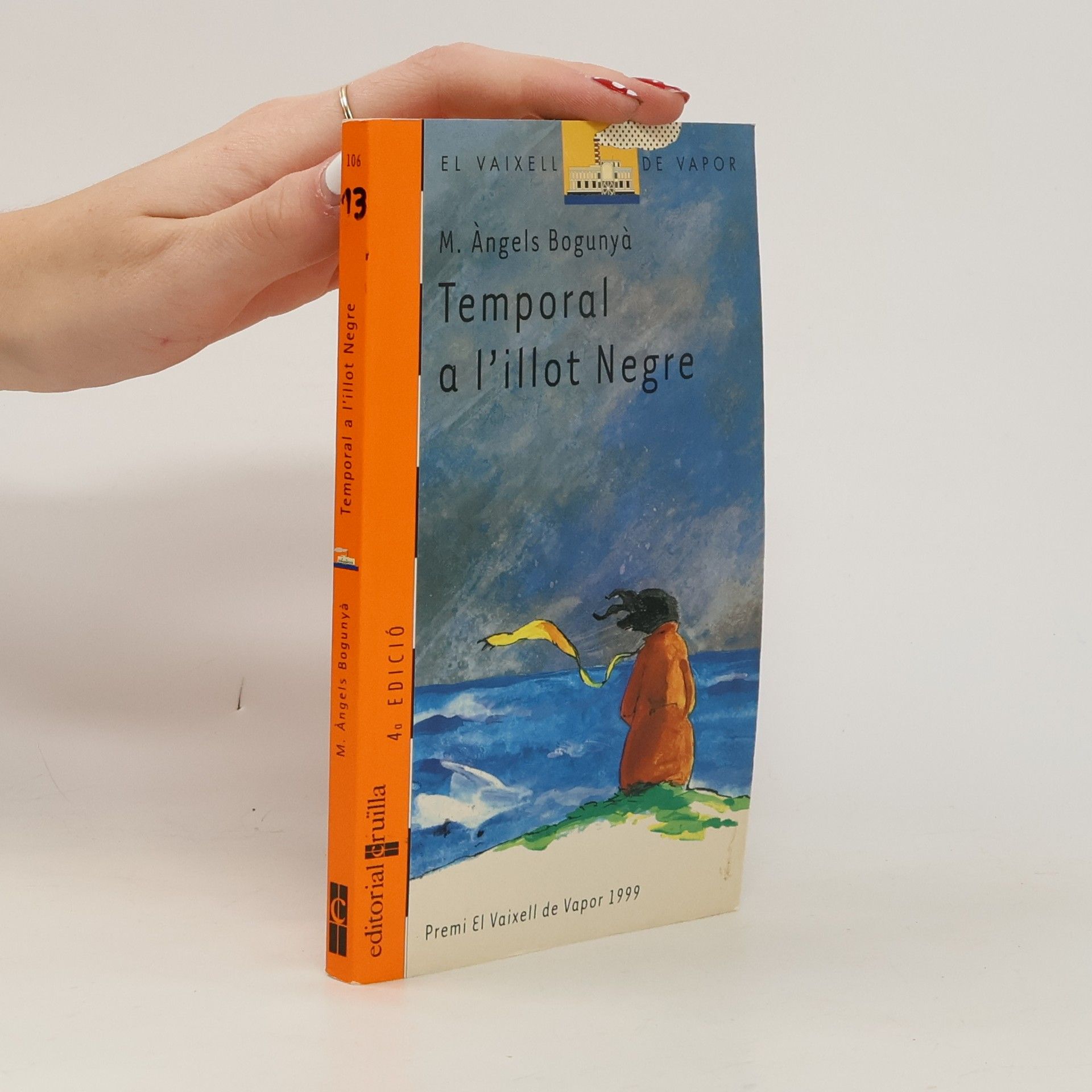 Maria Àngels Bogunyà Temporal a l'Illot Negre