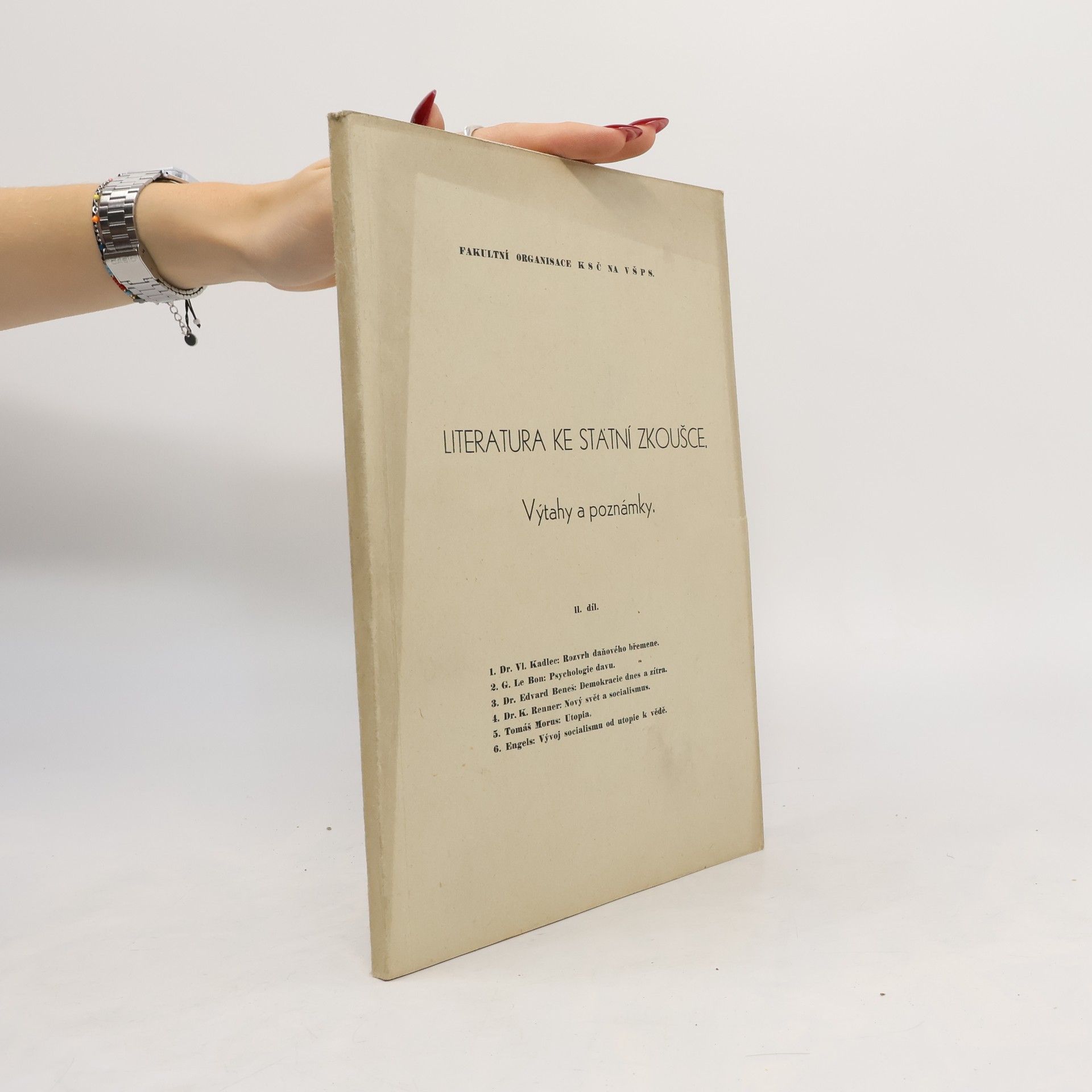 Kolektiv autorů Literatura ke státní zkoušce II.