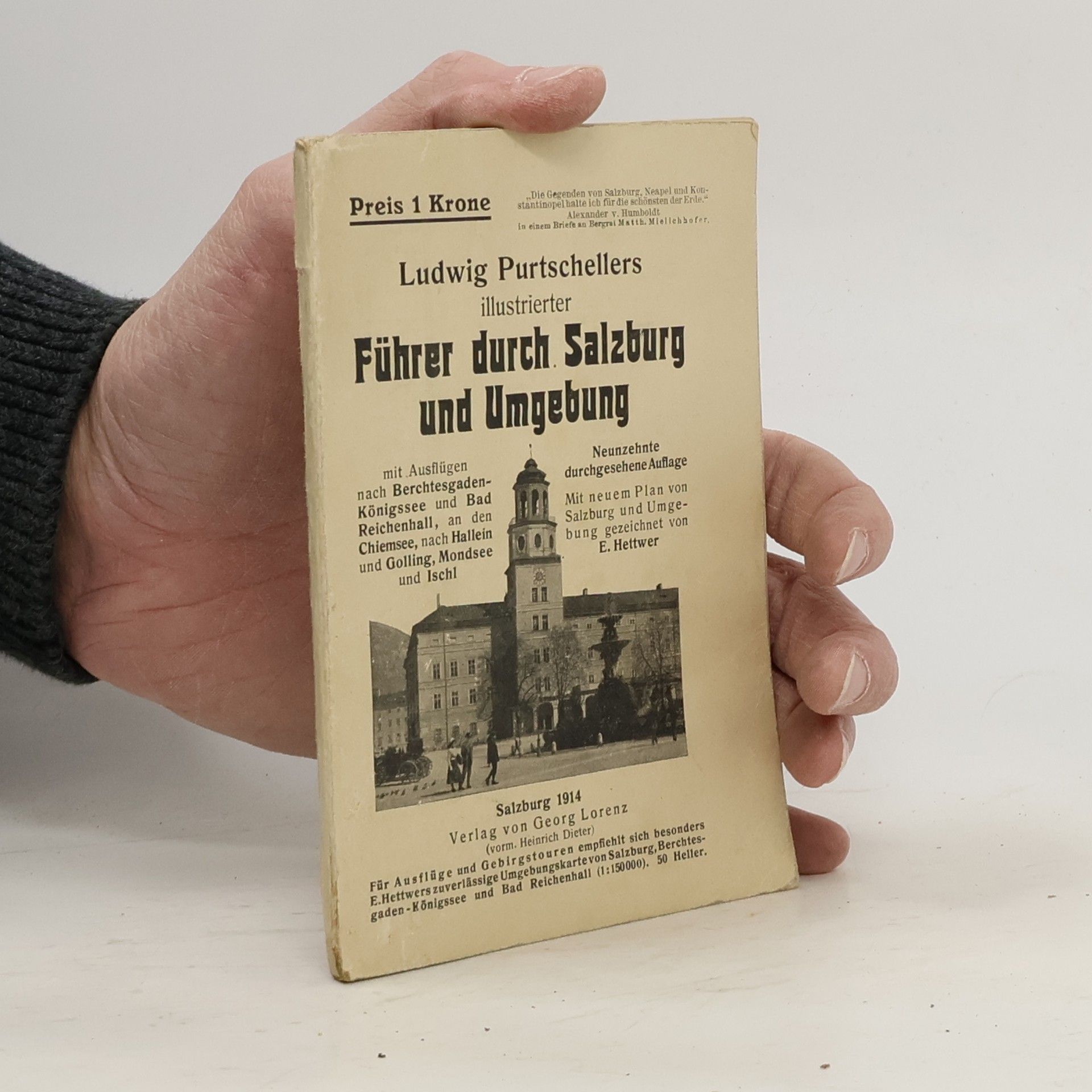 Ludwig Purtscheller Führer durch Salzburg und Umgebung