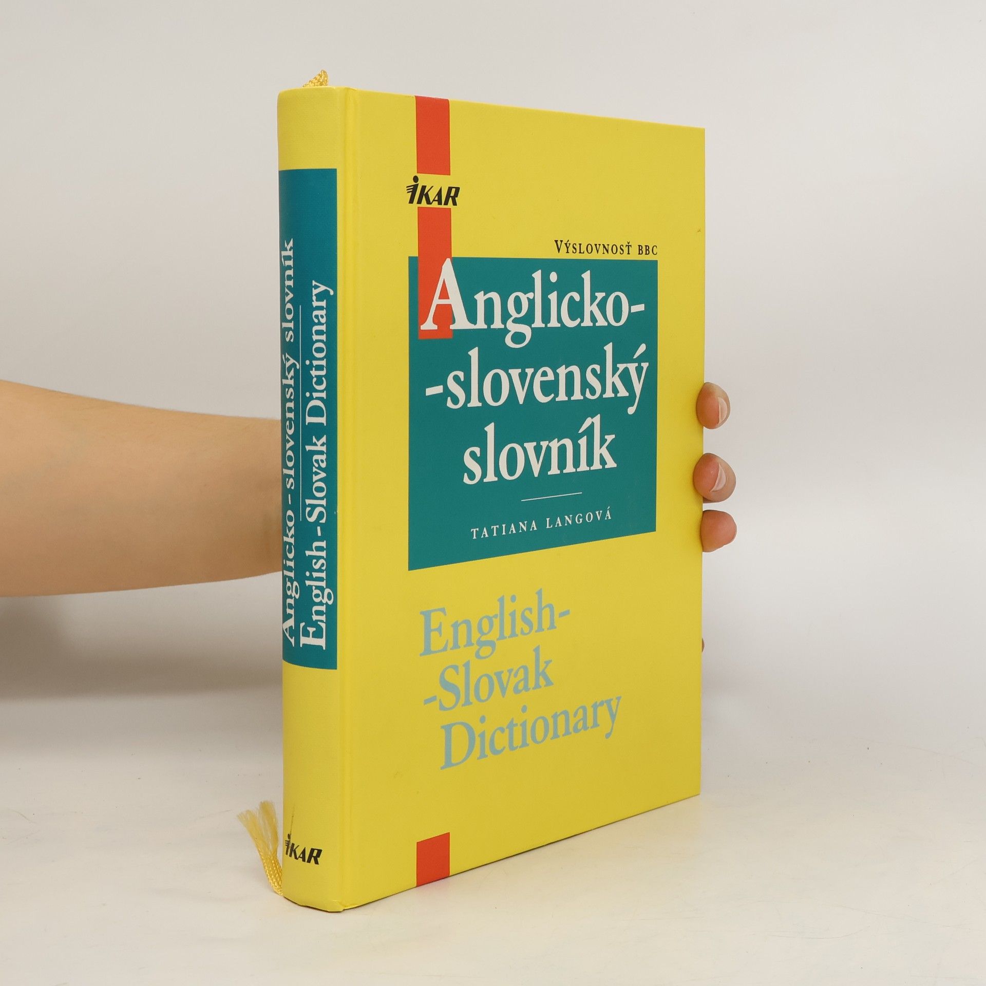 Tatiana Langová Anglicko-slovenský slovník : výslovnosť BBC = English-Slovak dictionary