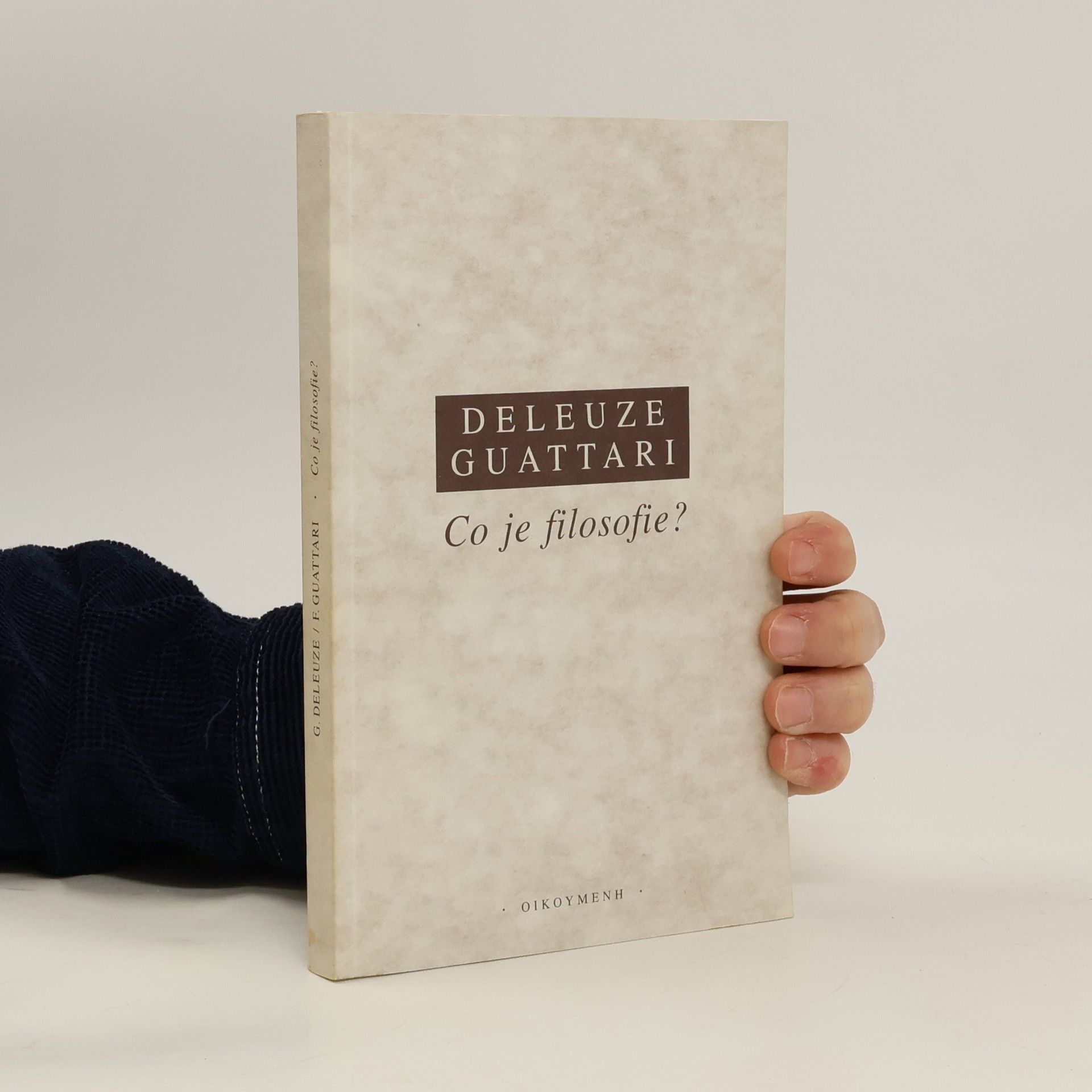 Gilles Deleuze Co je filosofie?