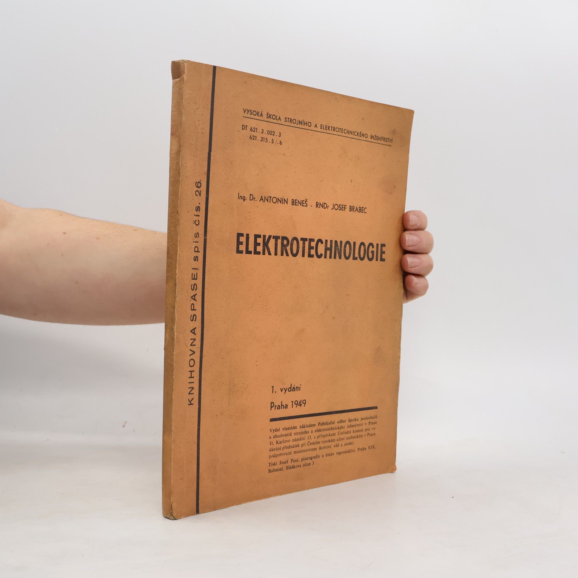 Antonín Beneš Elektrotechnologie