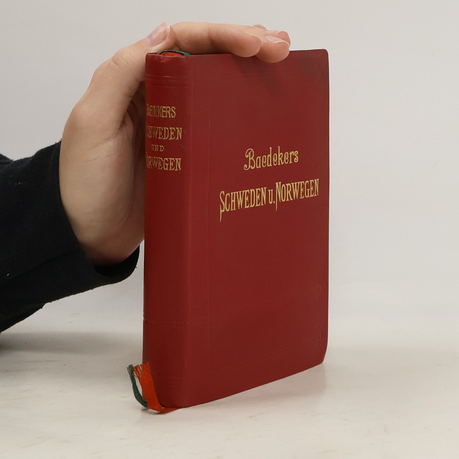 Florian Baedeker Schweden, Norwegen die Reiserouten durch Dänemark nebst Island und Spitzbergen