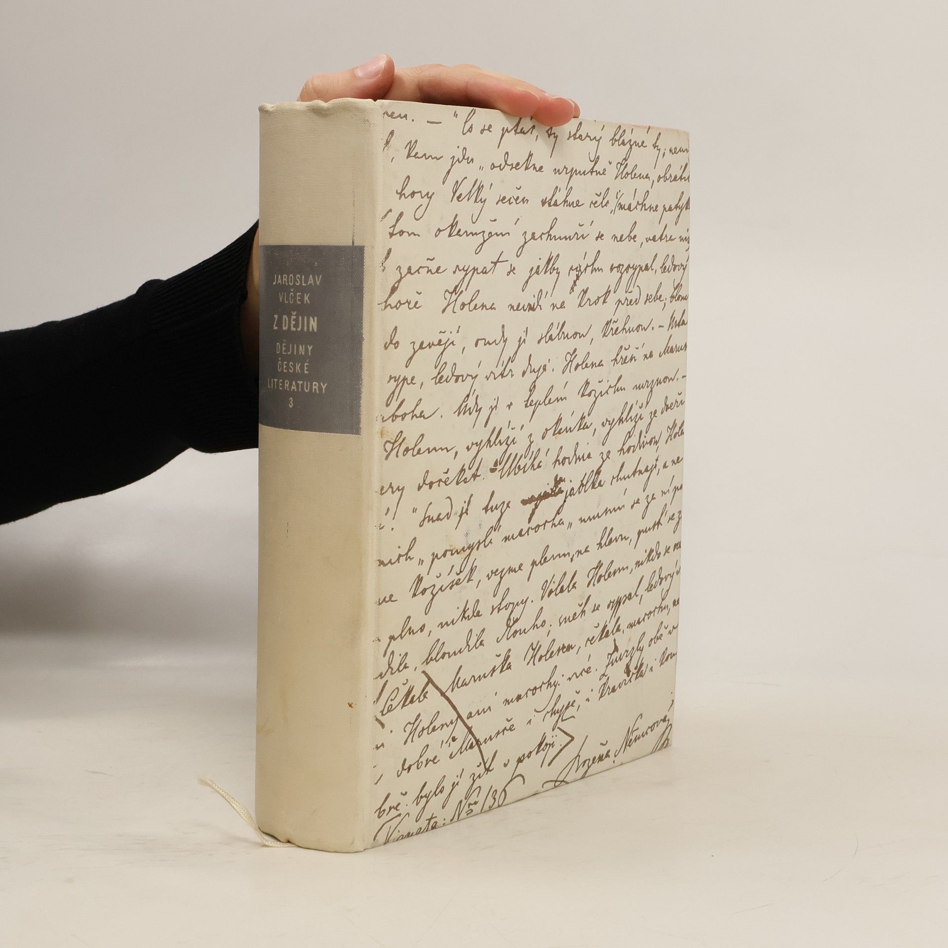 Jaroslav Vlček Z dějin. Dějiny české literatury III